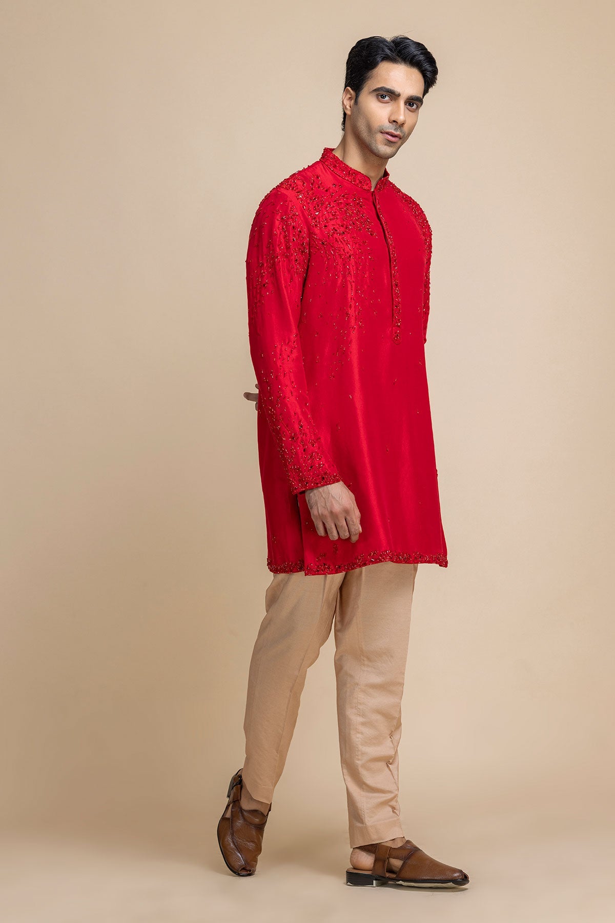 Ruby Drift Kurta & Pant Set