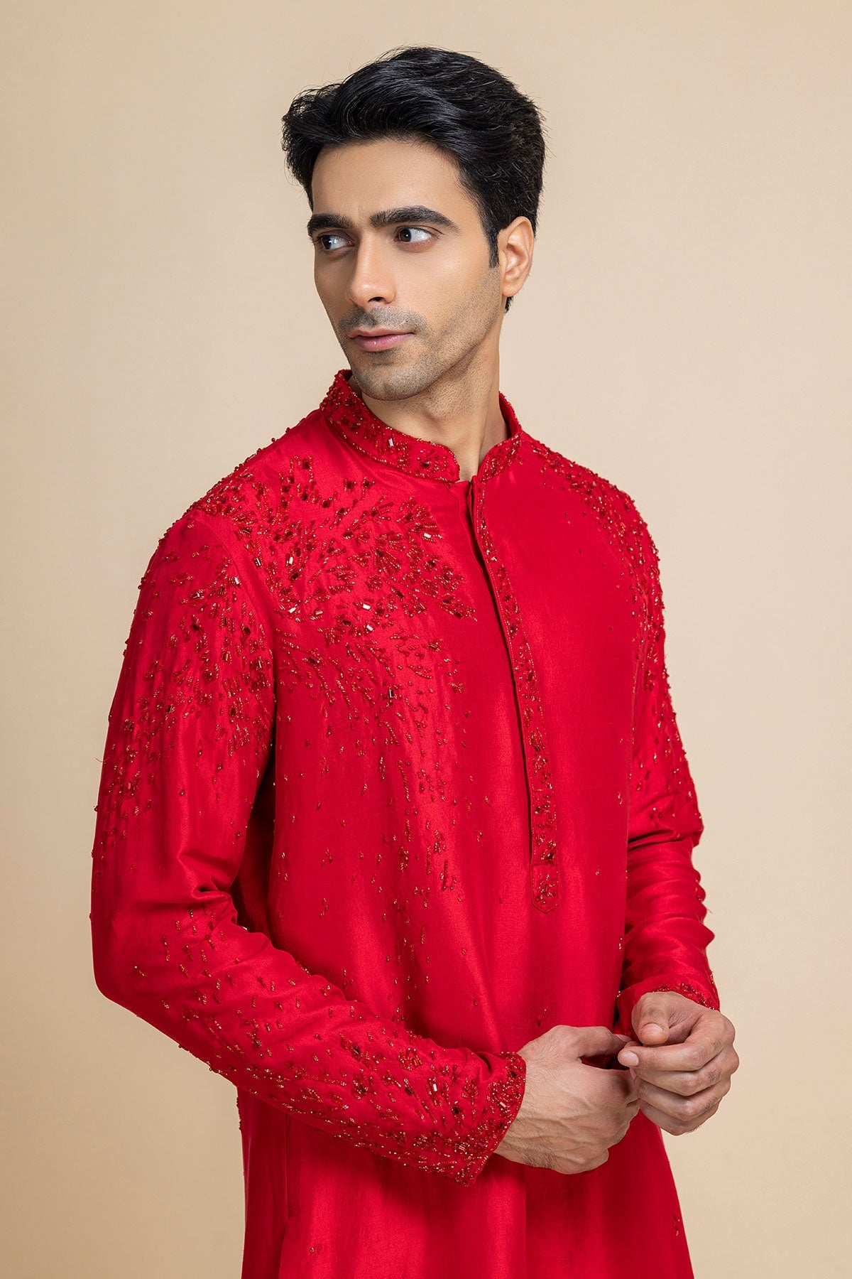 Ruby Drift Kurta & Pant Set