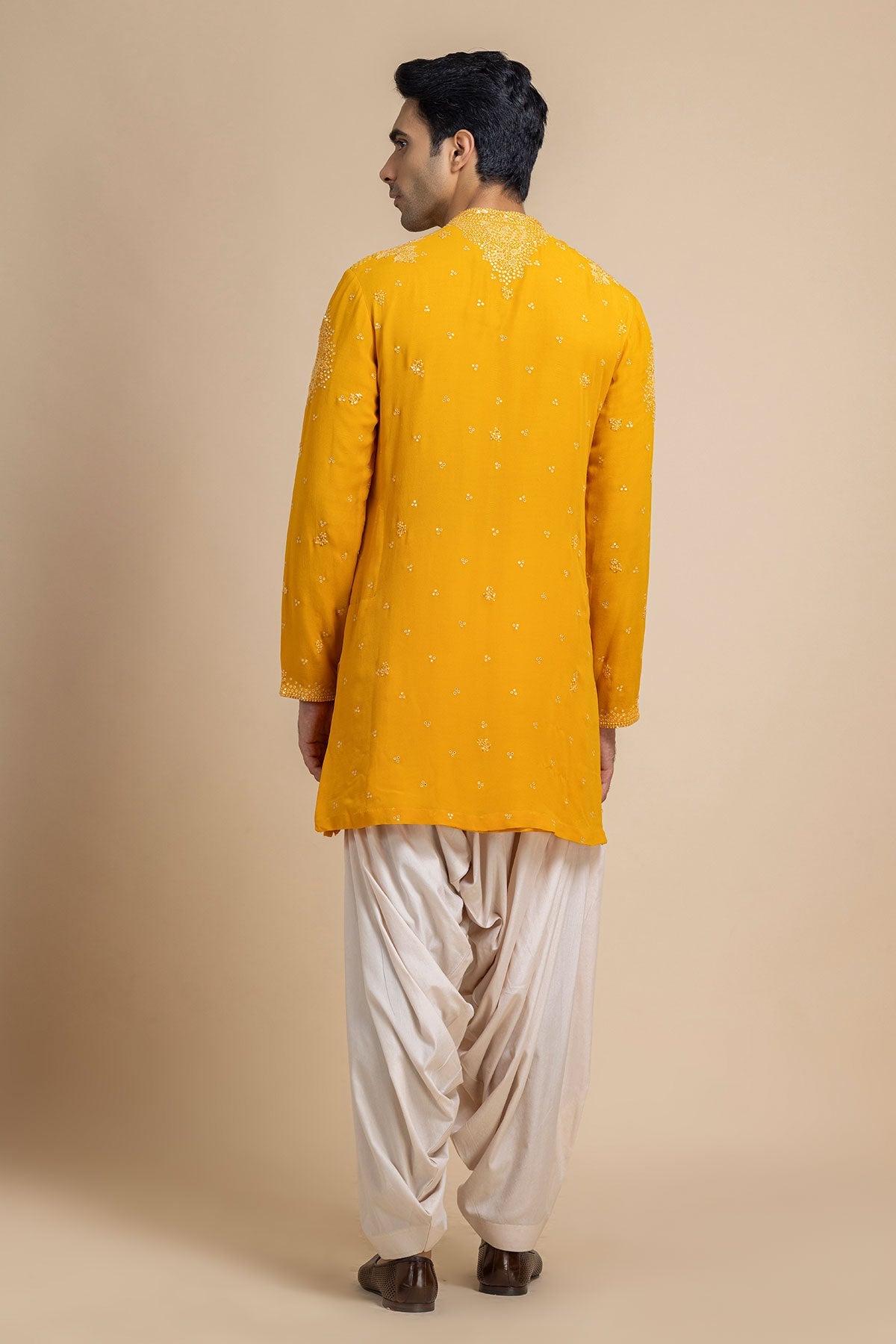 Amber Glow Kurta & Salwar Set