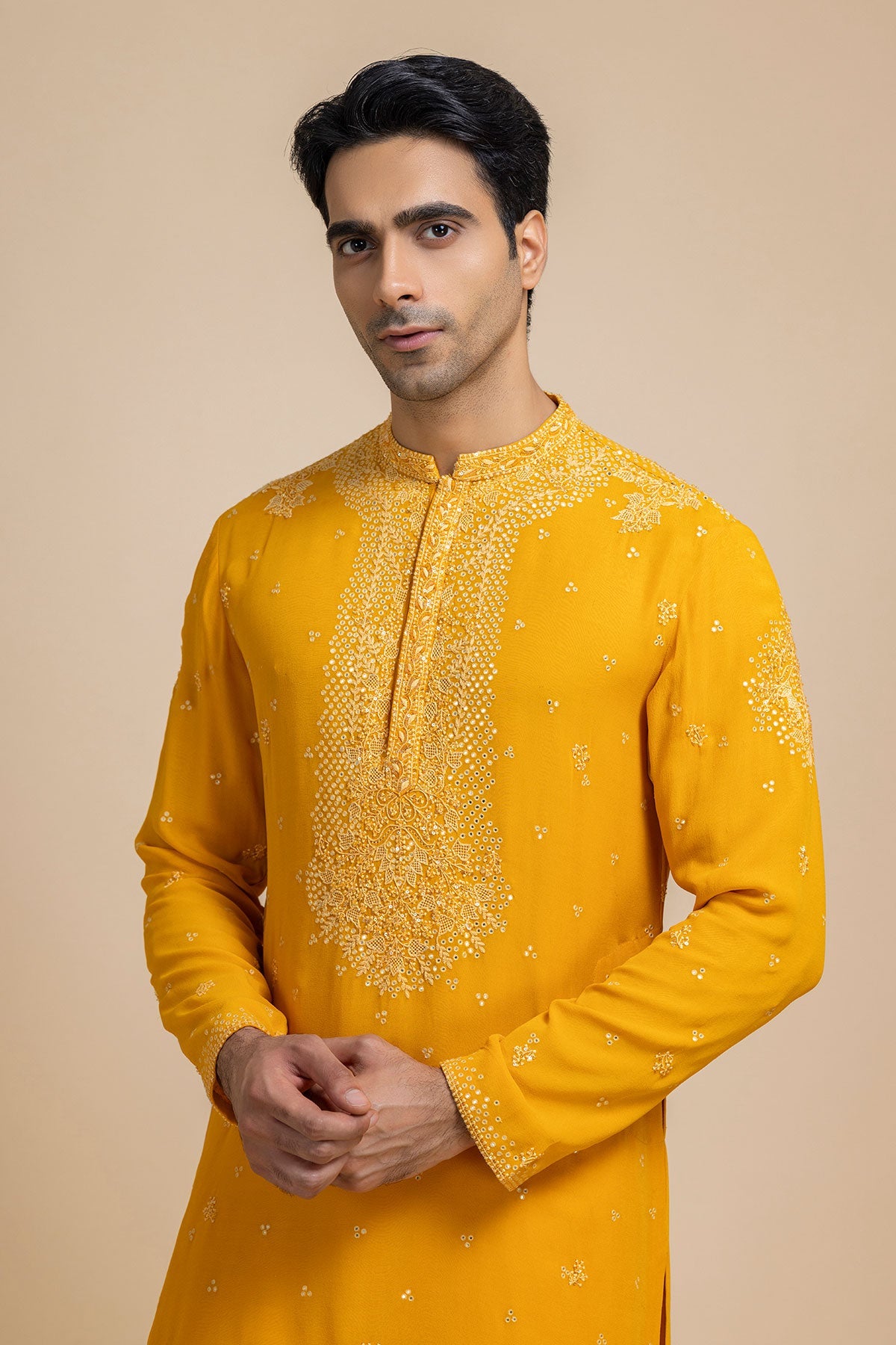 Amber Glow Kurta & Salwar Set