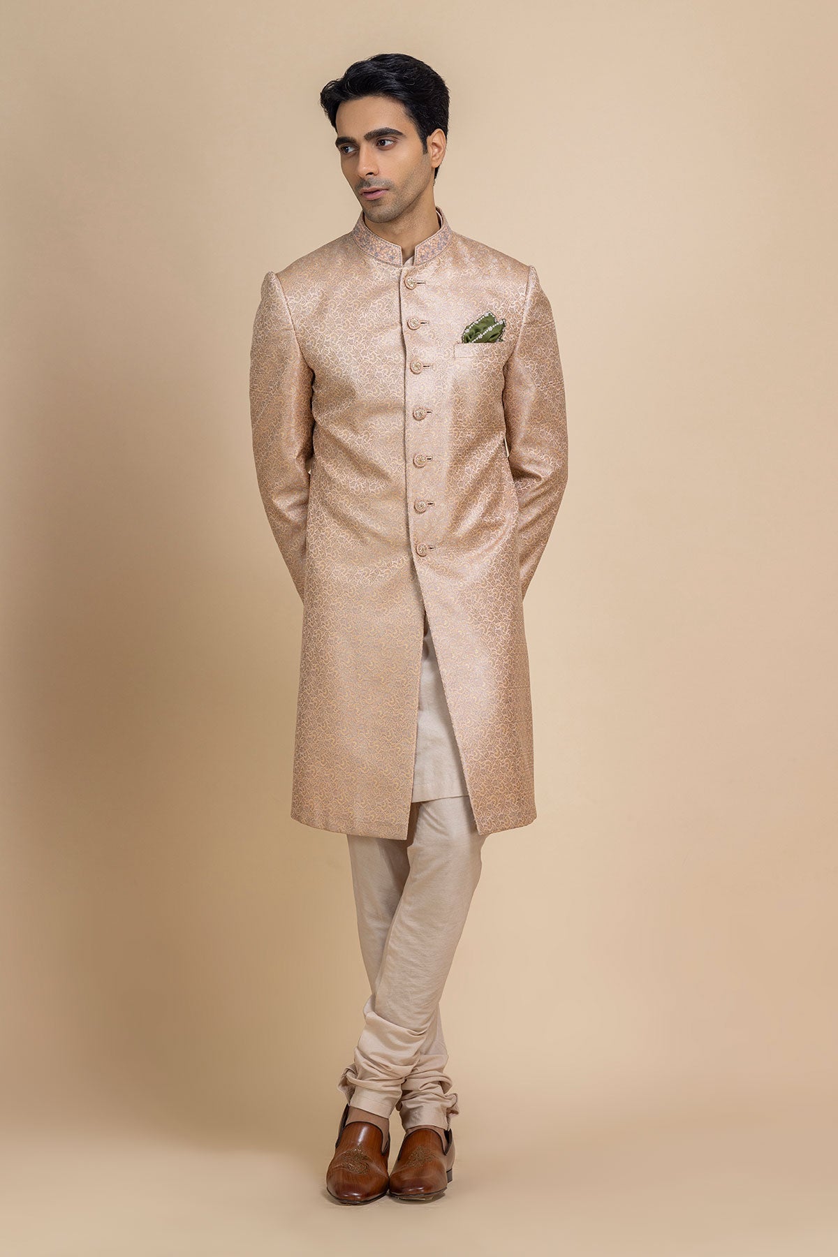 Rosé Banaras Sherwani