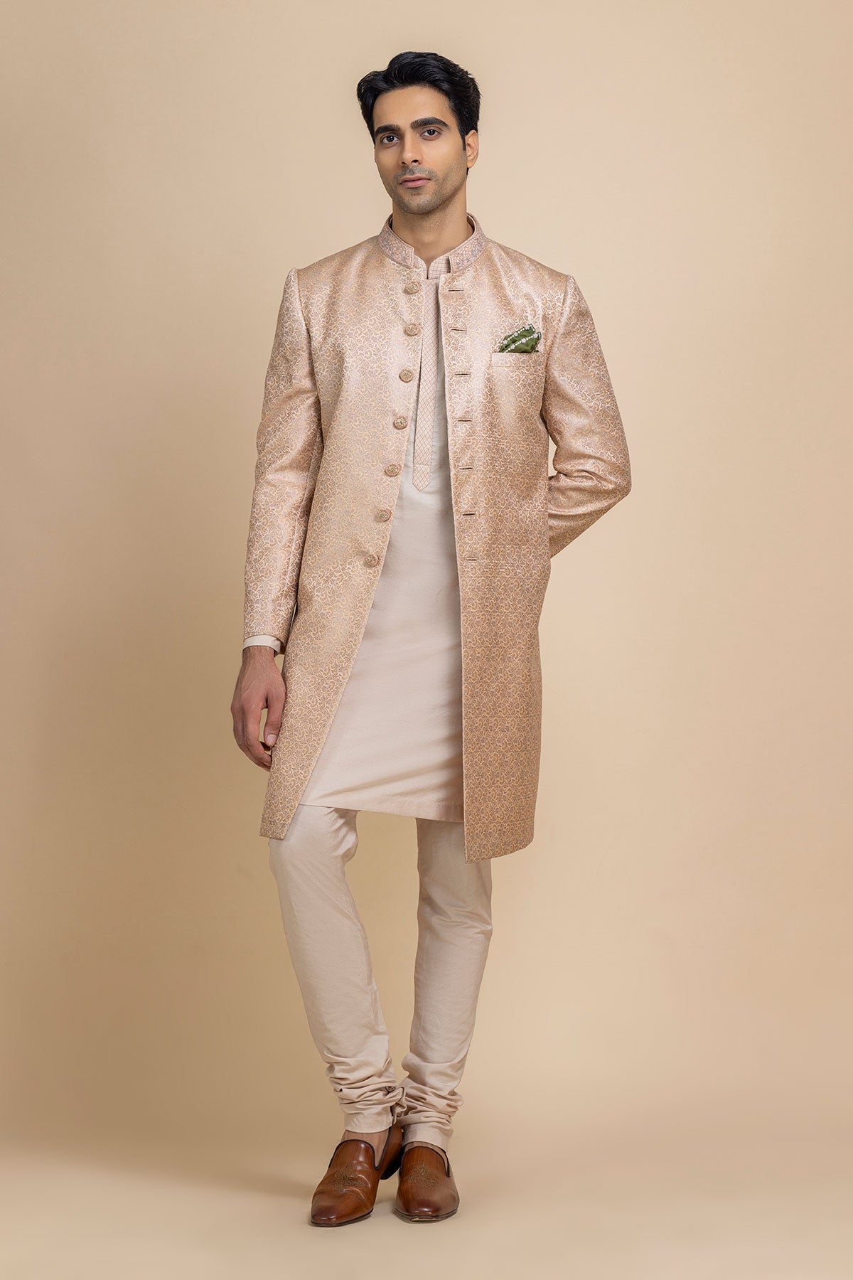 Rosé Banaras Sherwani