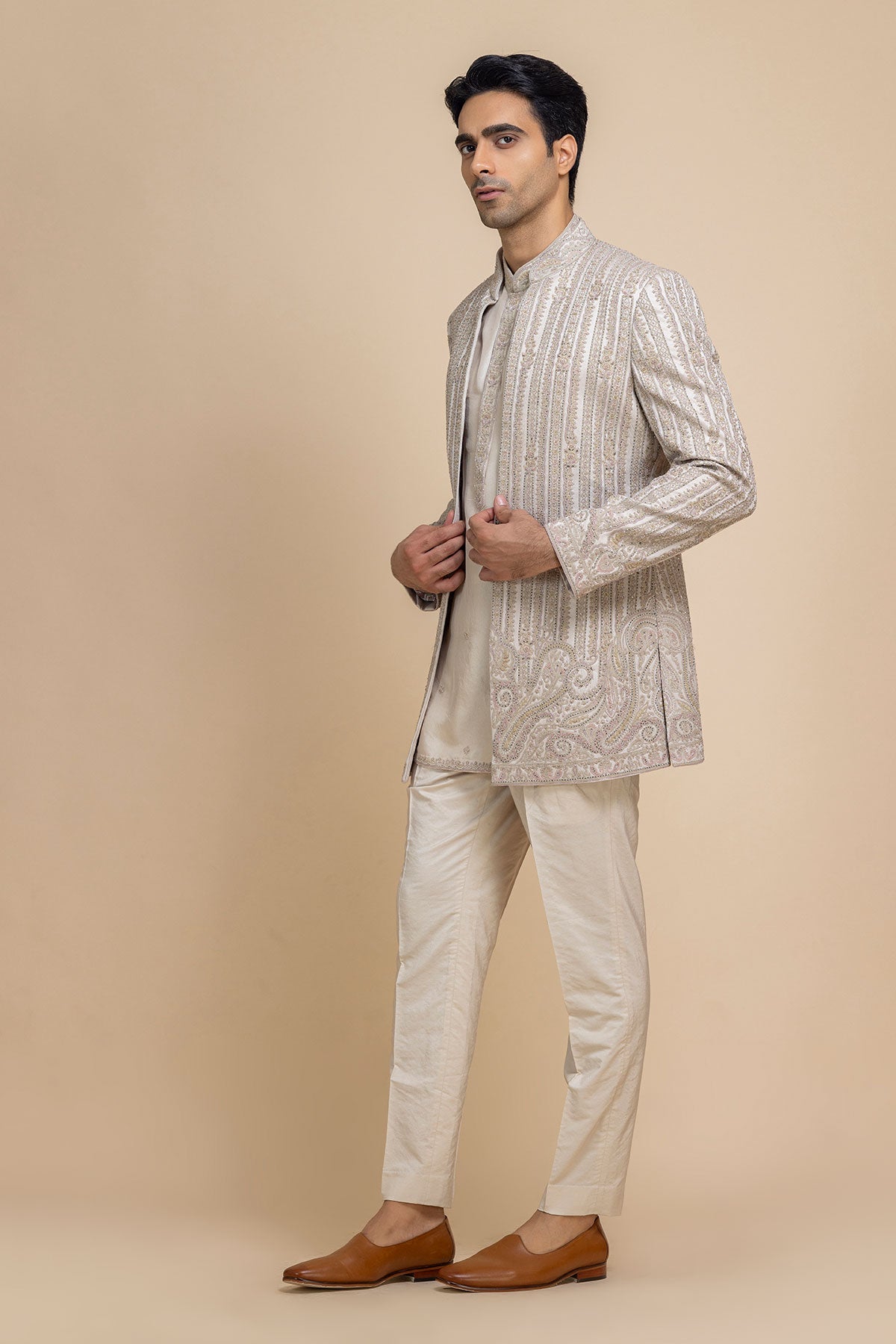 Dune Short Open Jacket Set