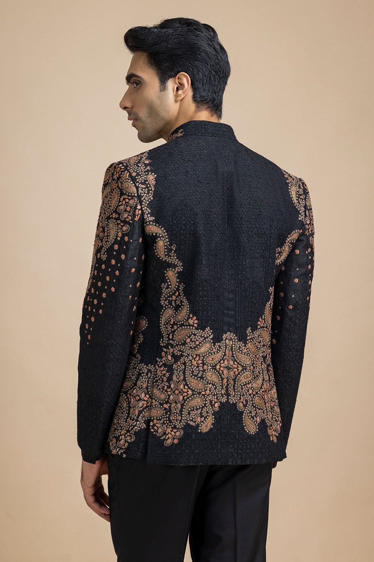 Kaashnoir Jacket, Shirt & Pant Set