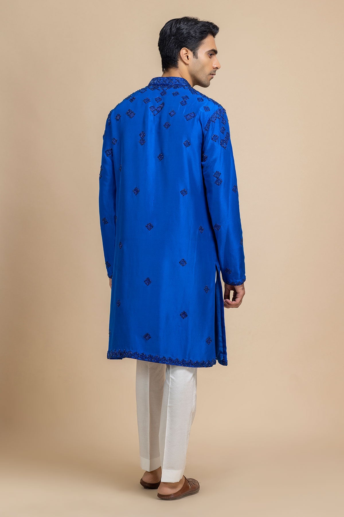 . Blue Monarch Kurta & Pant Set