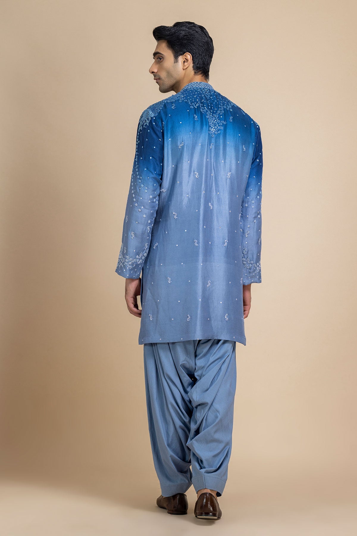 Neel Ombre Kurta & Salwar Set