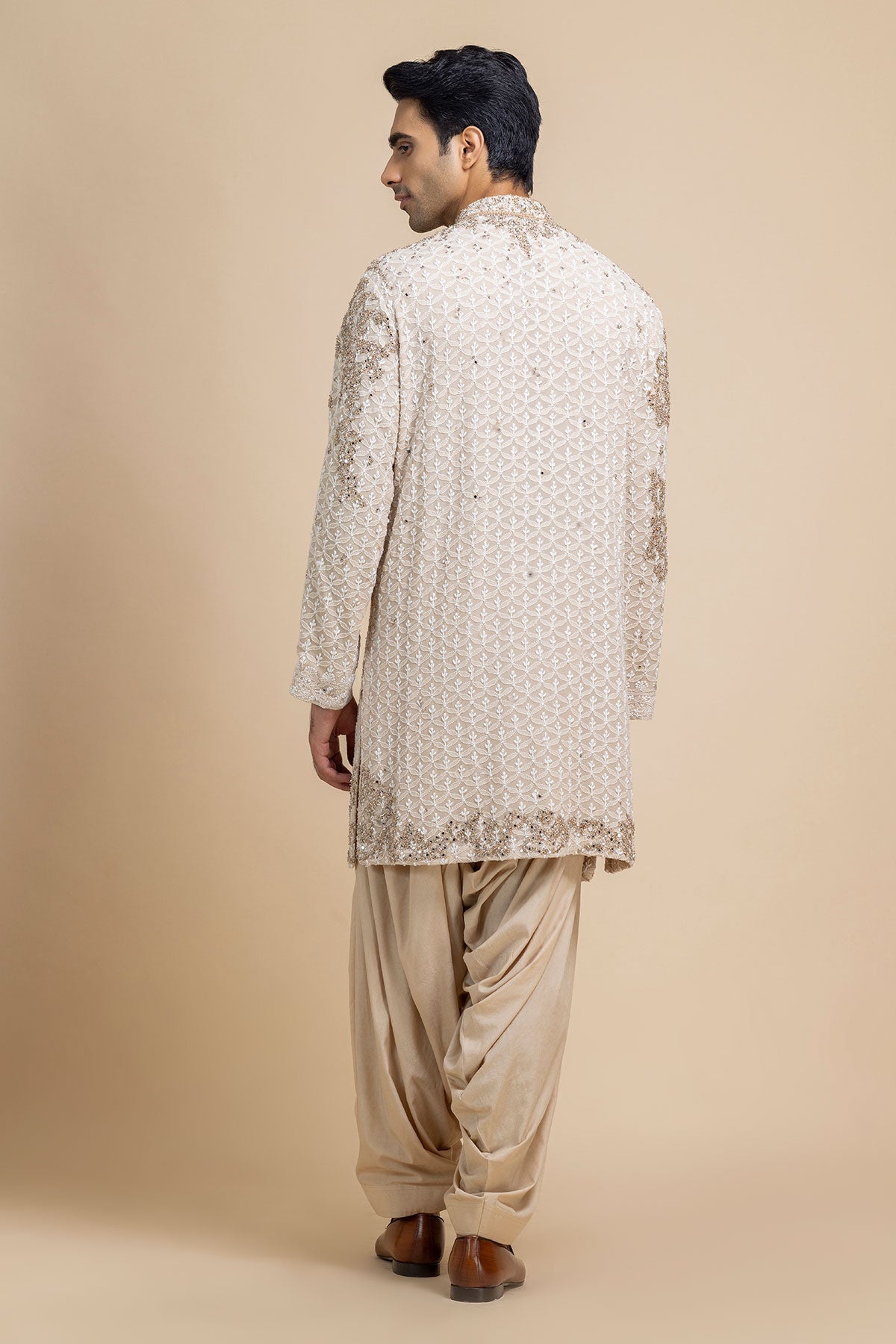 Ivory Éclat Kurta & Salwar set