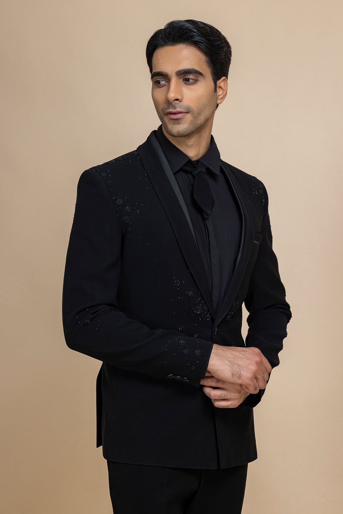 Charcoal Luxe Tuxedo