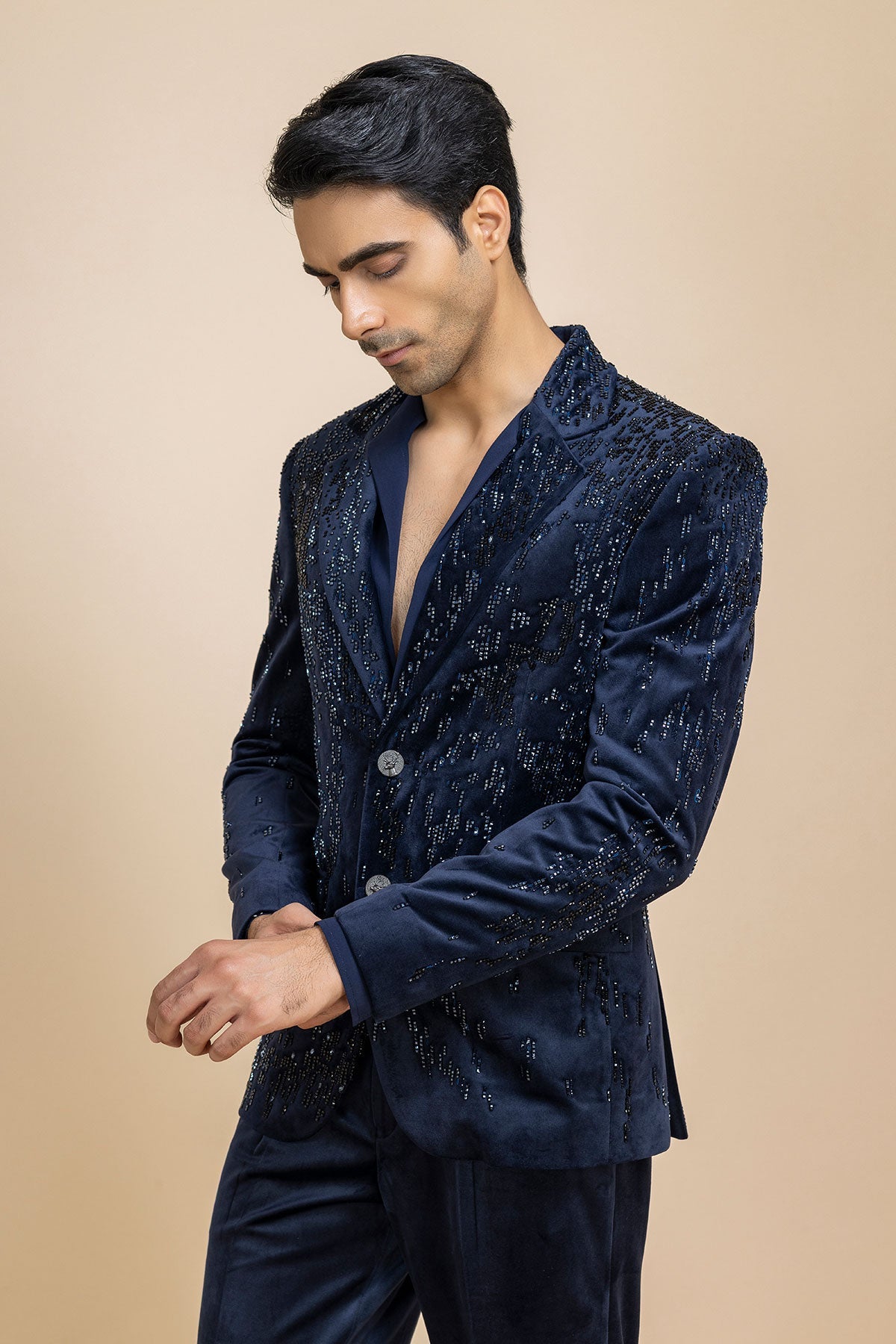 Midnight Velvet Tuxedo