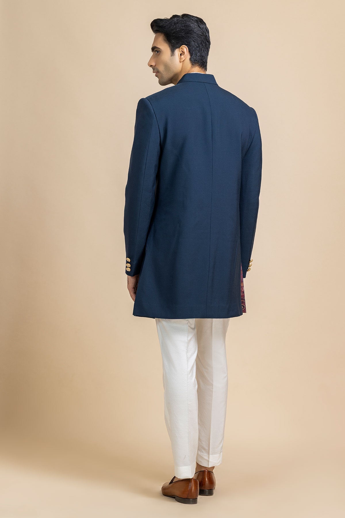 Midnight Majesty Achkan