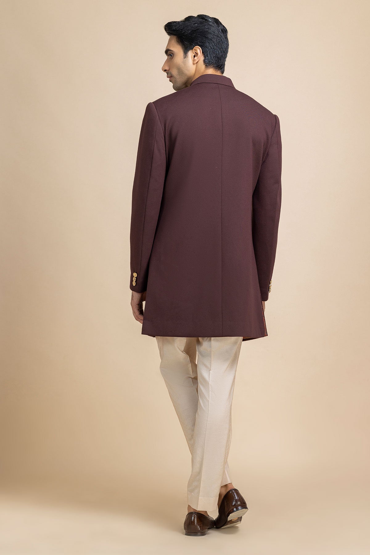 Auburn Regal Achkan
