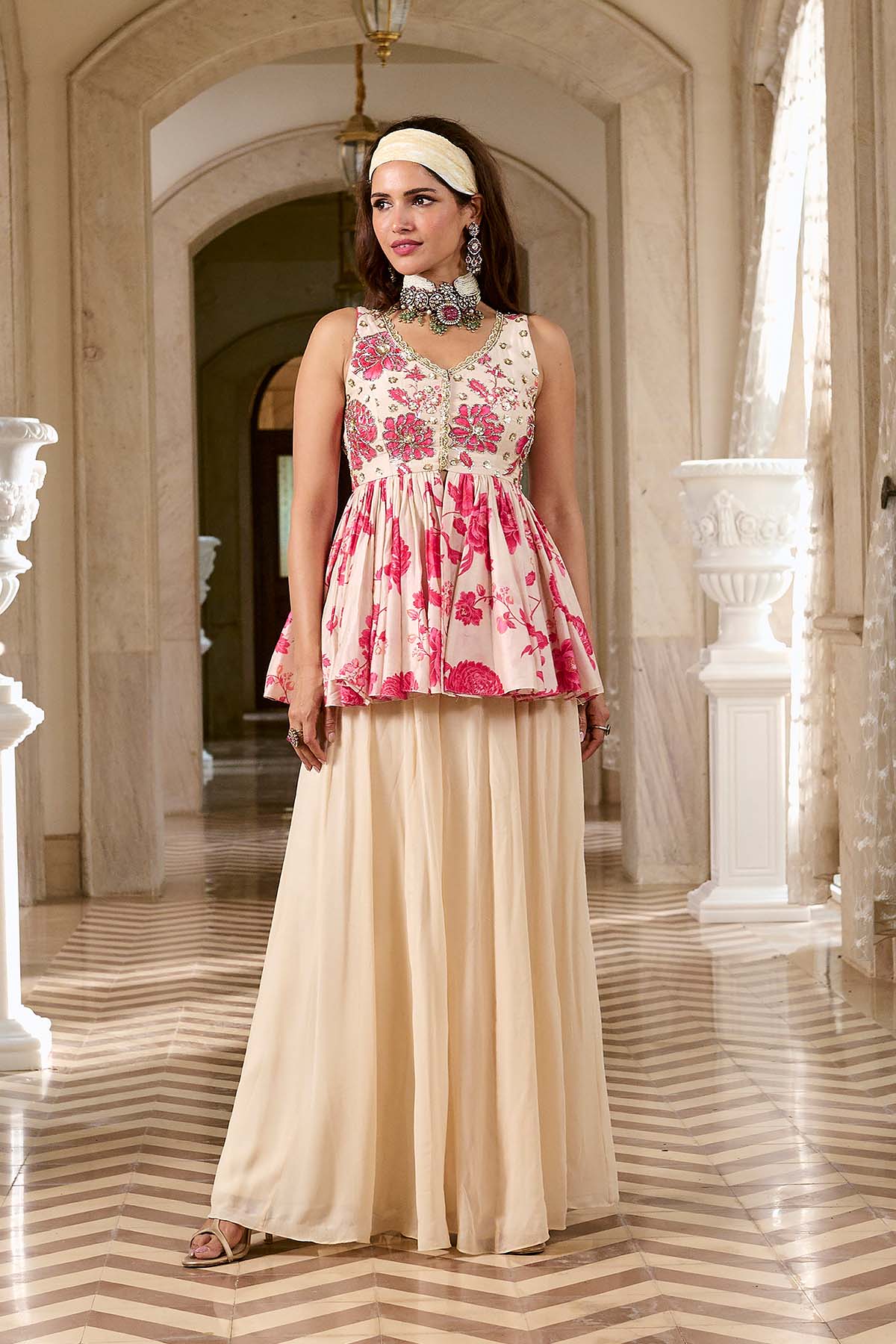 Nishi Peplum Set