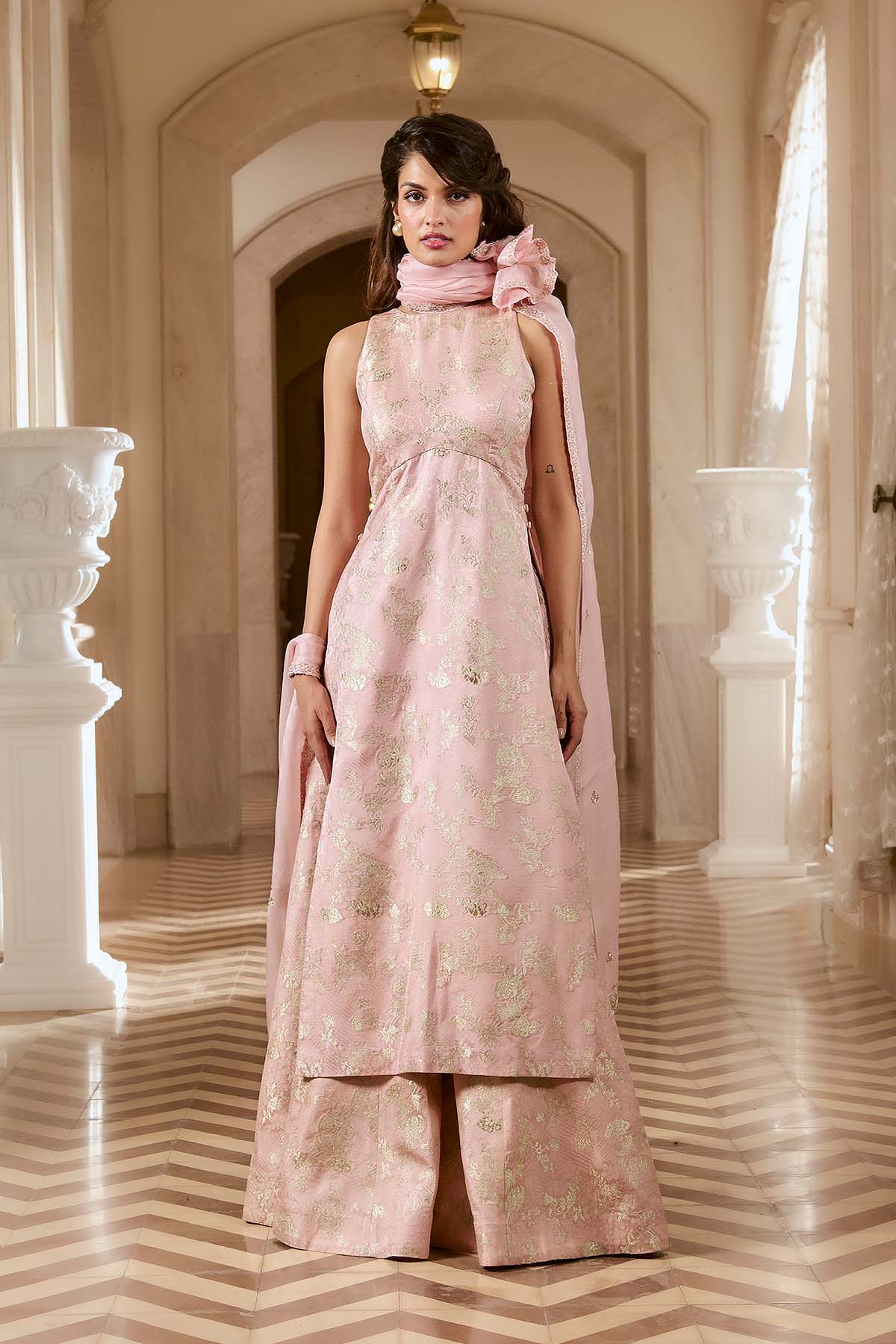 Chiara Kurta Set – Pink