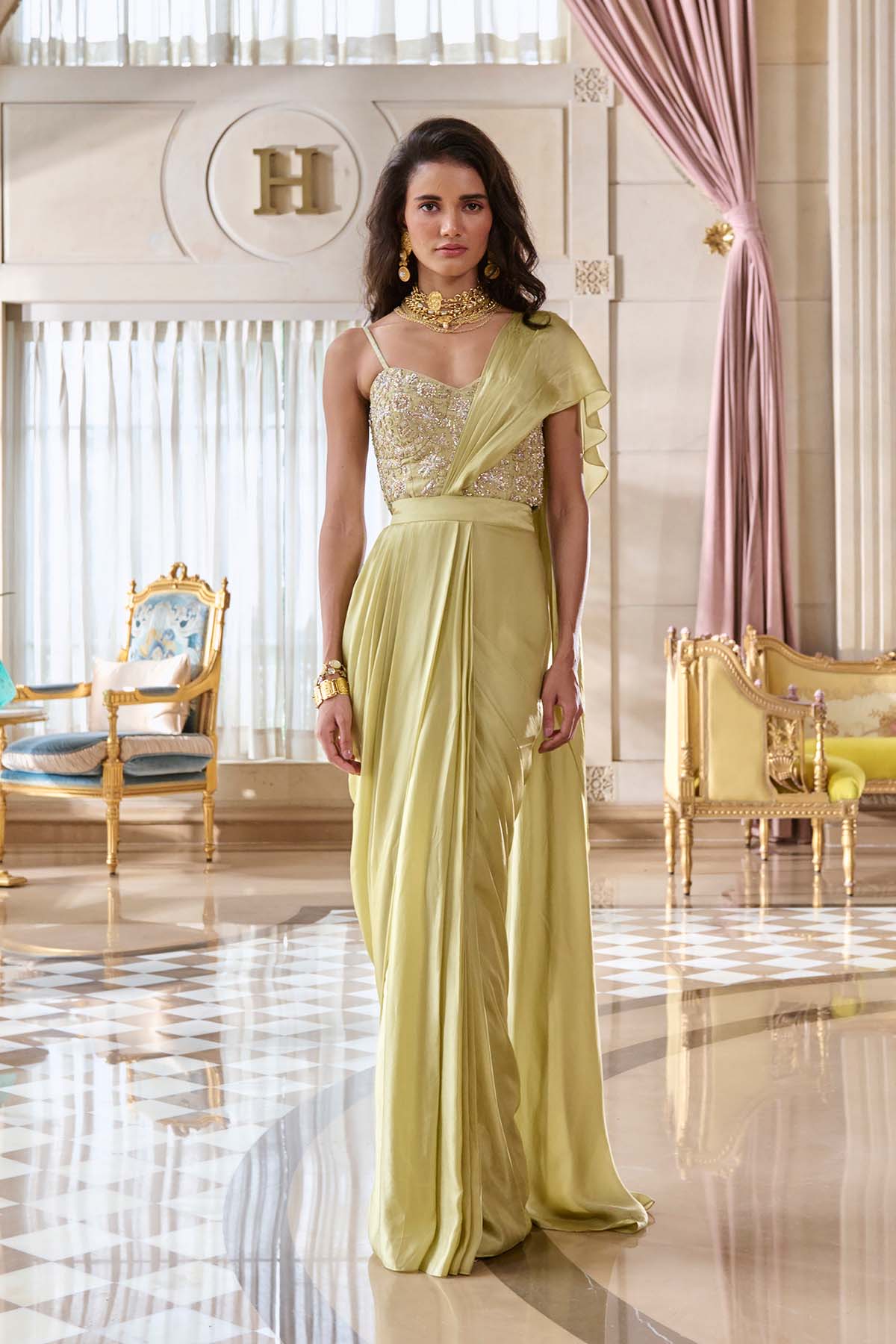 Blythe Saree Set