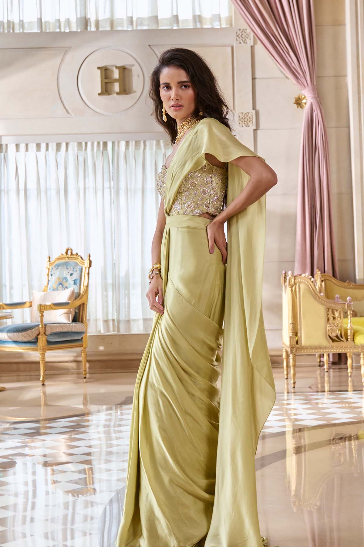 Blythe Saree Set