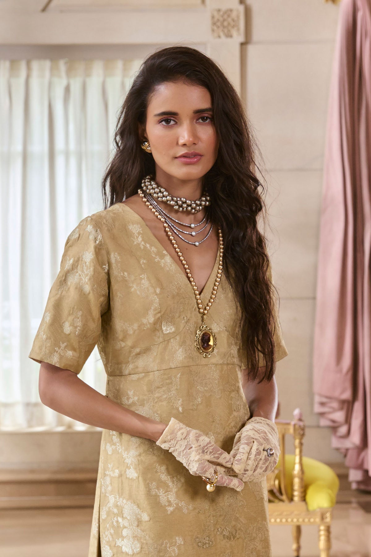 Chiara Kurta Set – Chicory