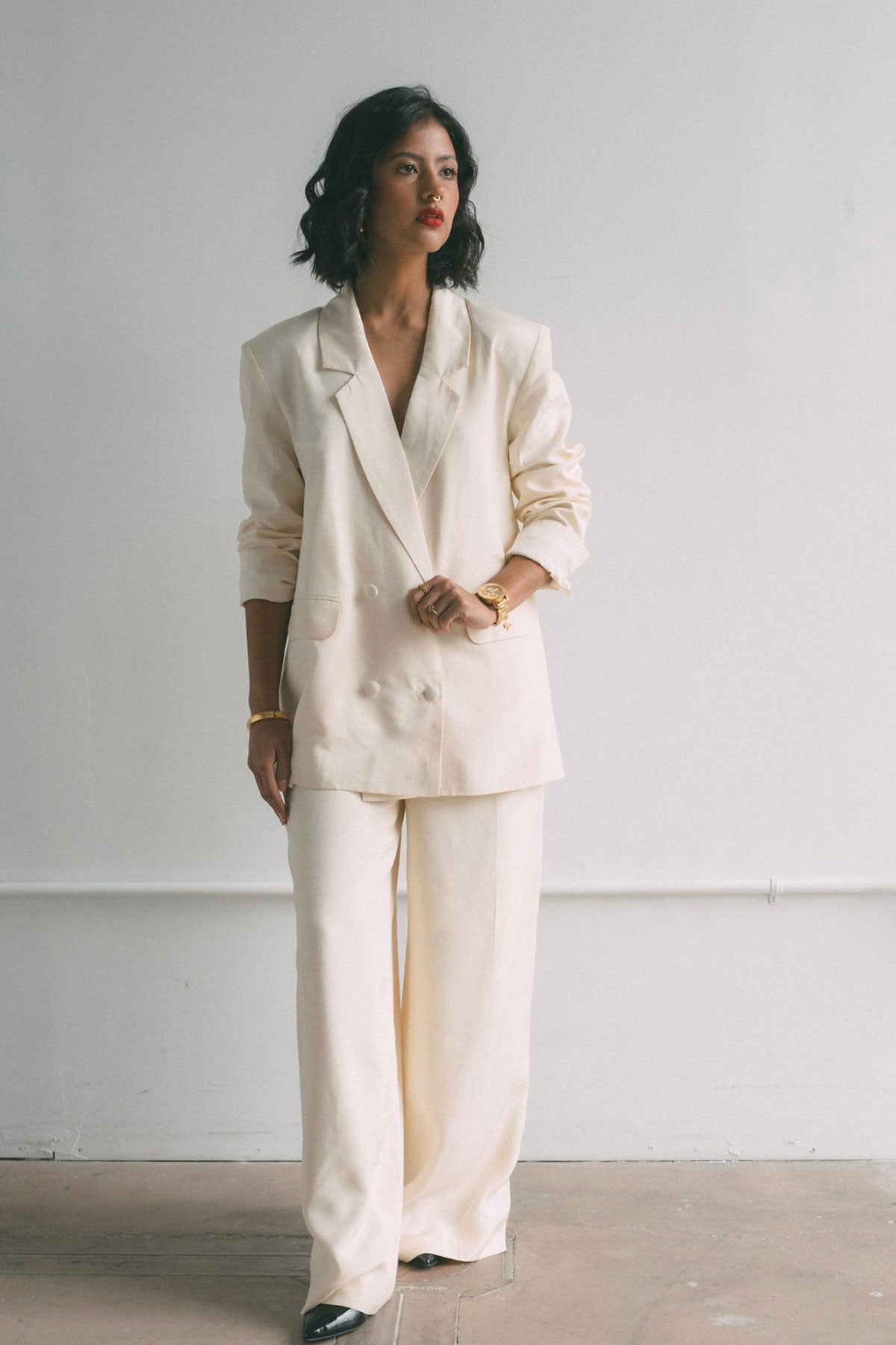 Creme Classic Blazer