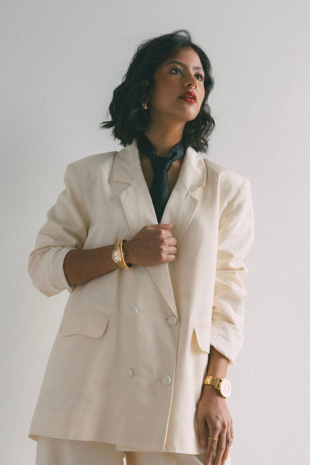 Creme Classic Blazer