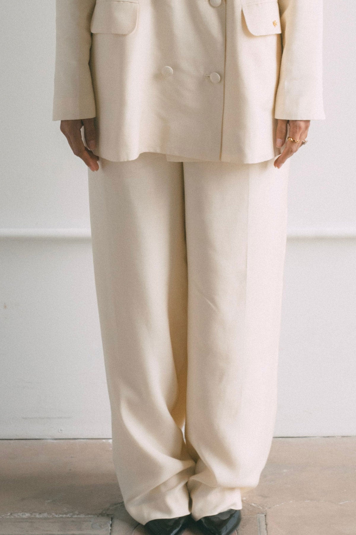 Creme Classic Trousers