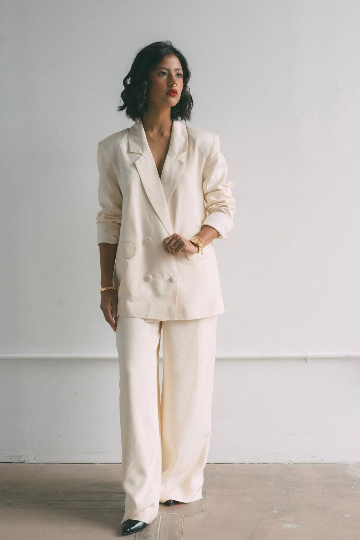 Creme Classic Trousers