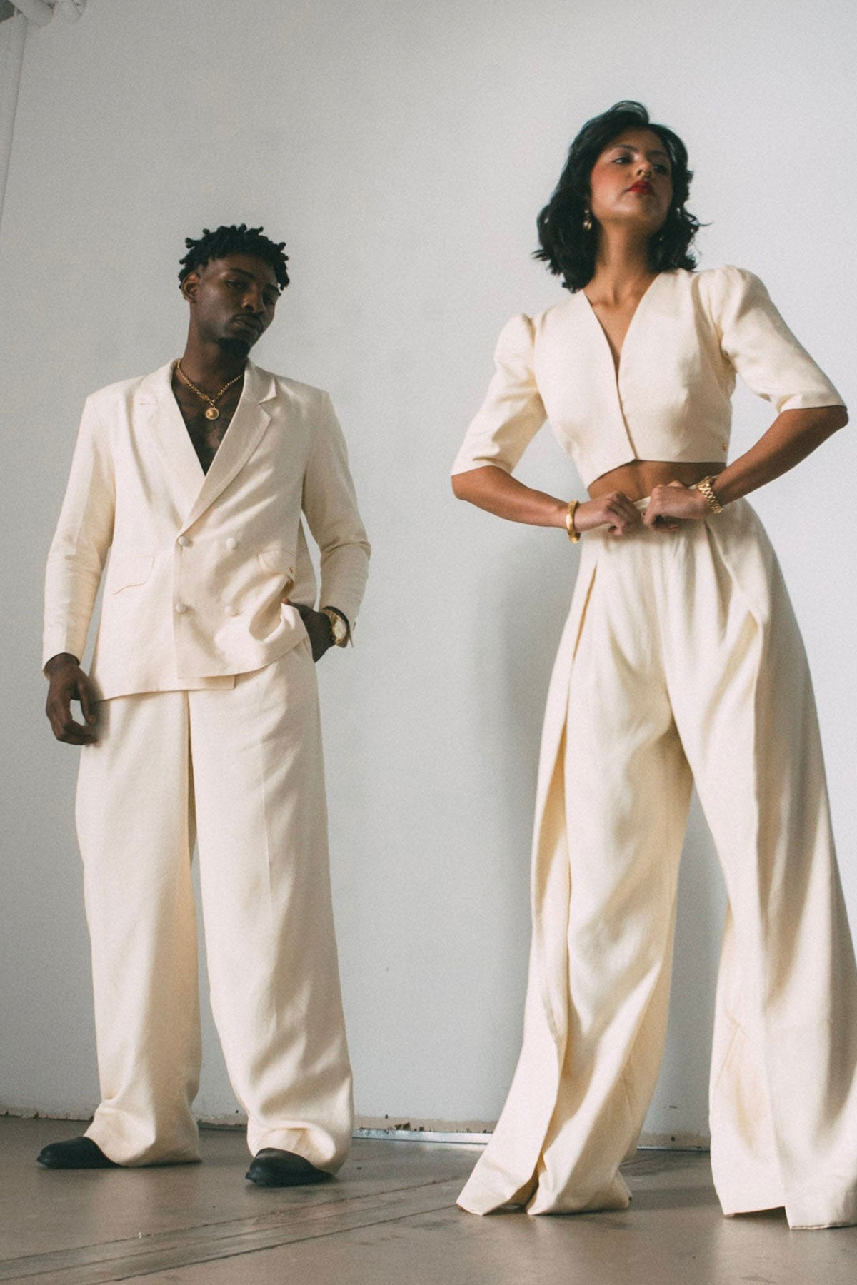 Creme Classic Trousers