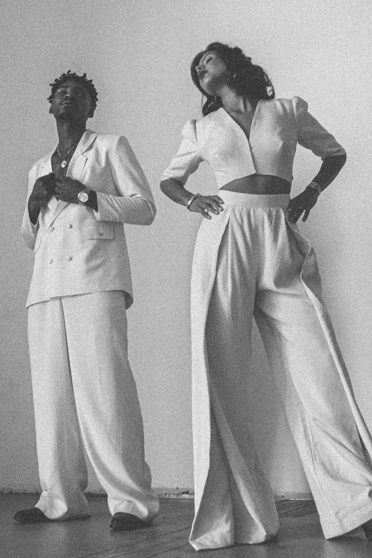 Creame Overlap Trousers