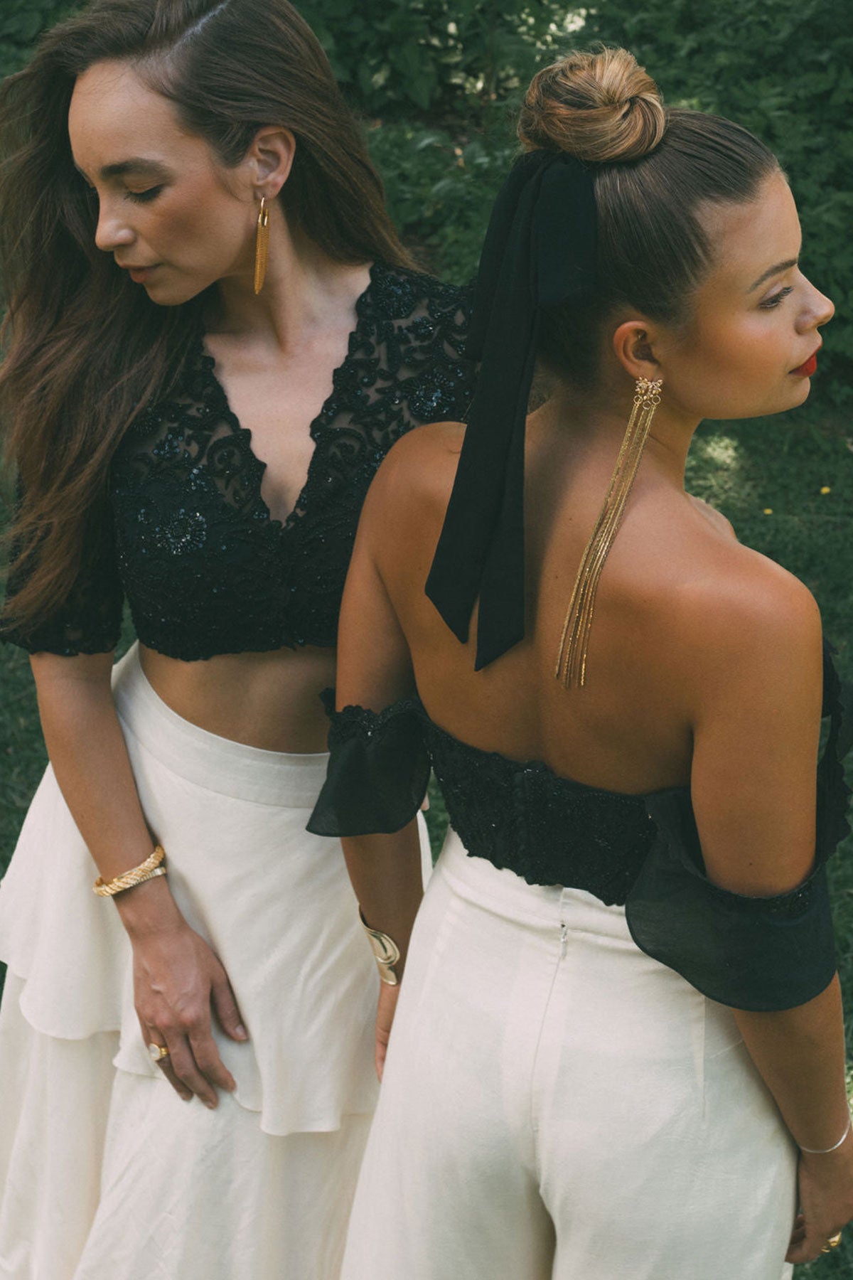 Creame Overlap Trousers