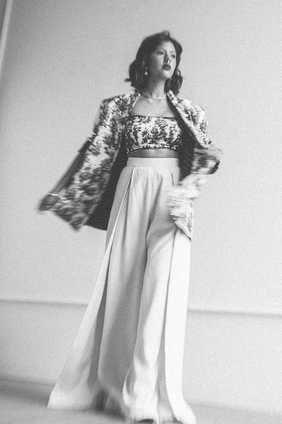 Creame Overlap Trousers