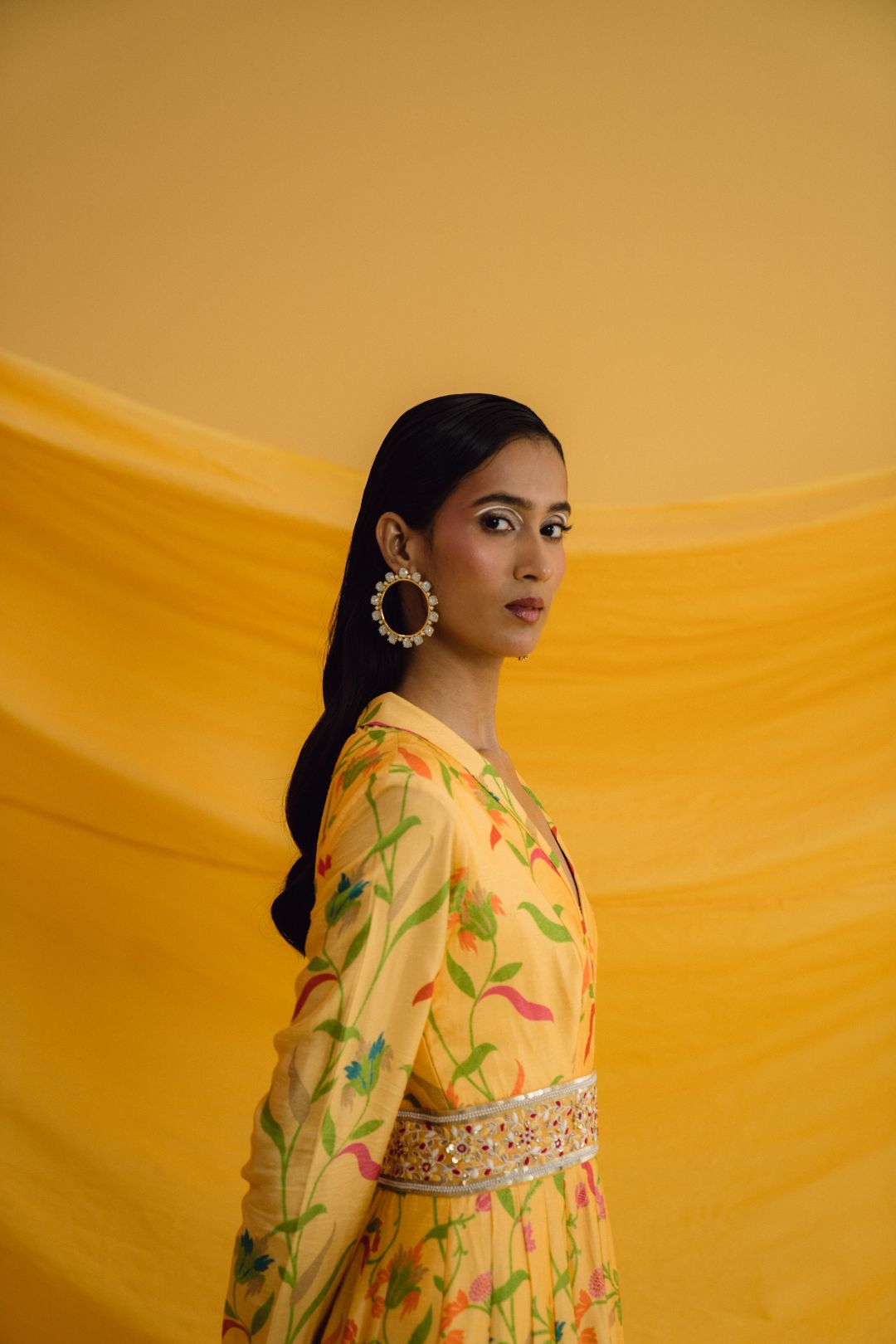 Amber Printed Designer Maxi Dress