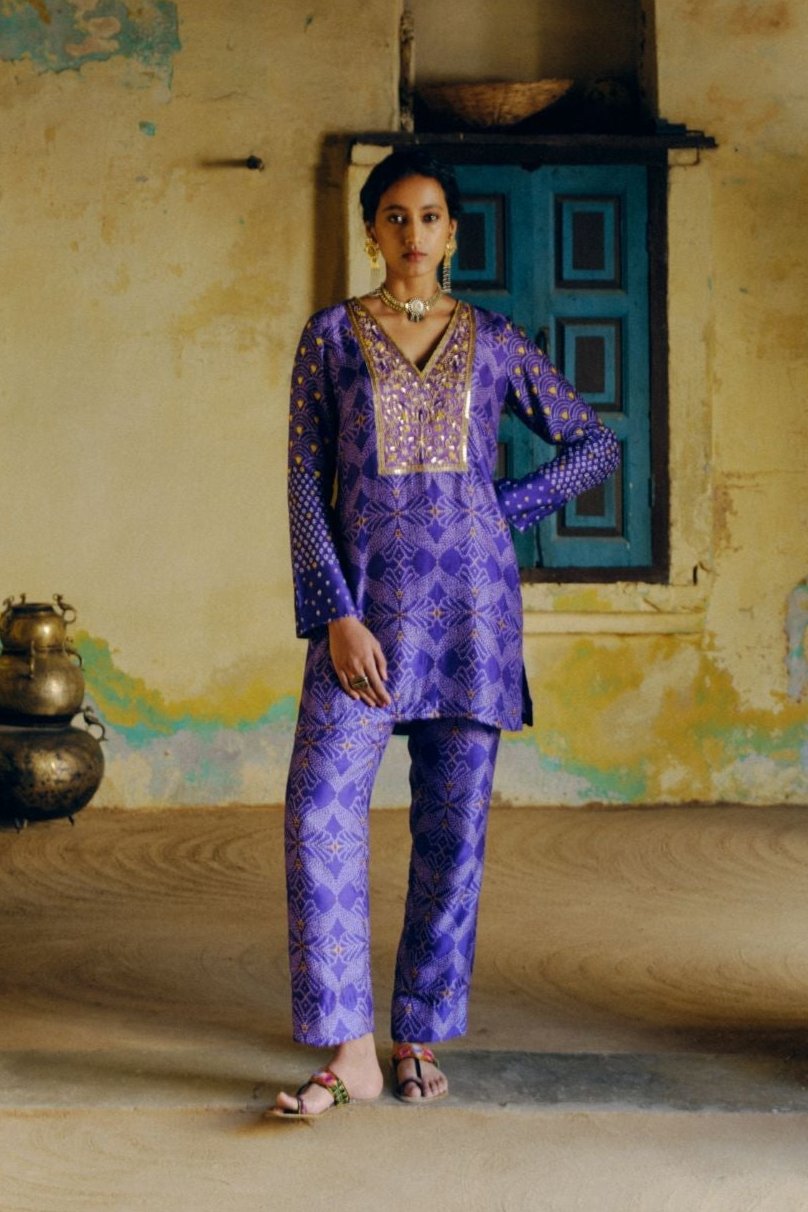 Iris Purple Co-ord set