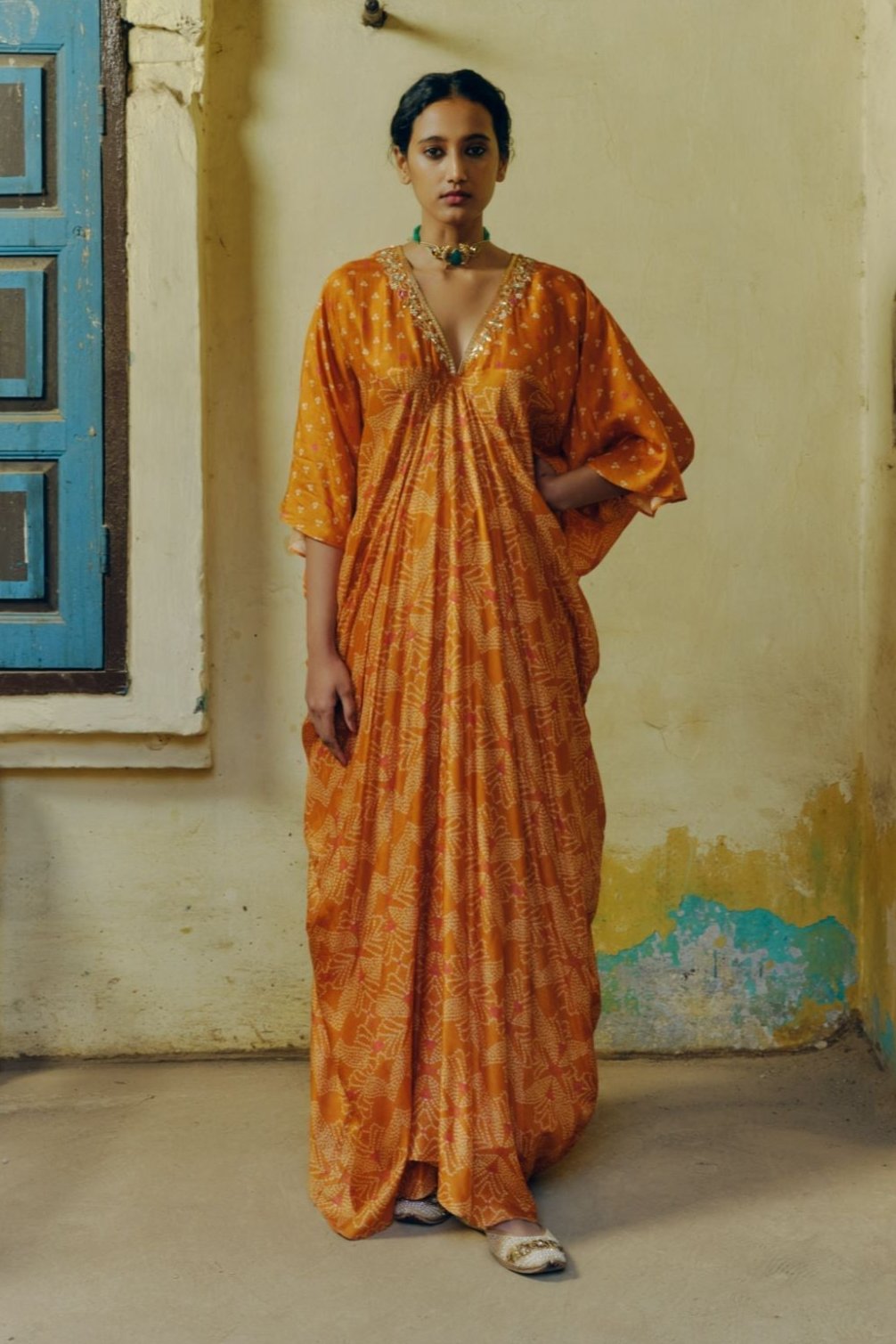 Ochre kaftan