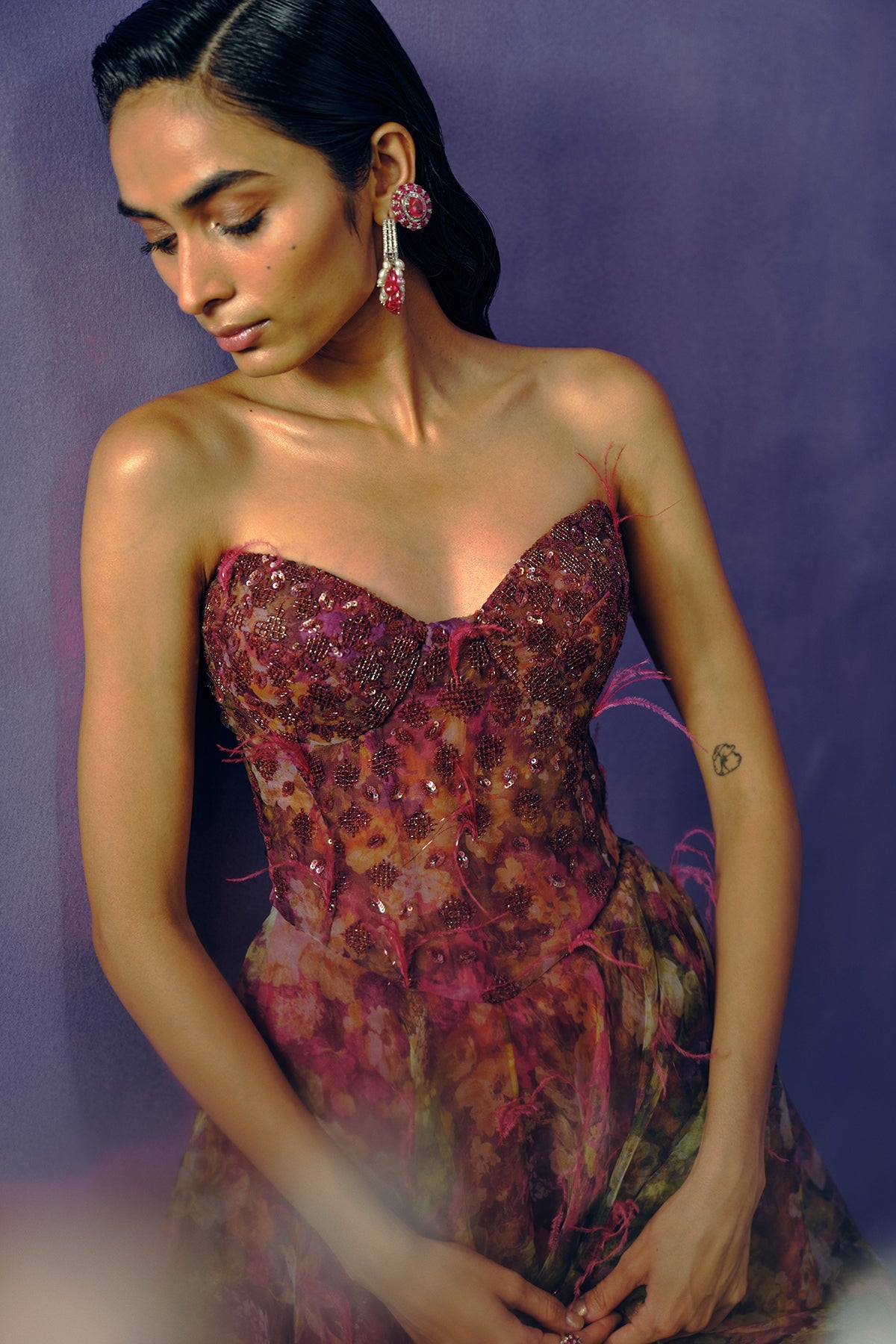 Wisteria Bloom Ball Gown