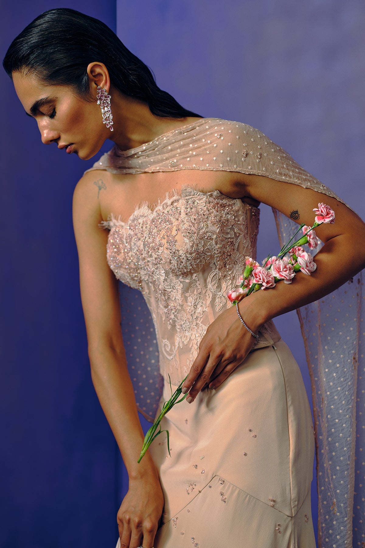 Petal Élan Corset & Skirt Set