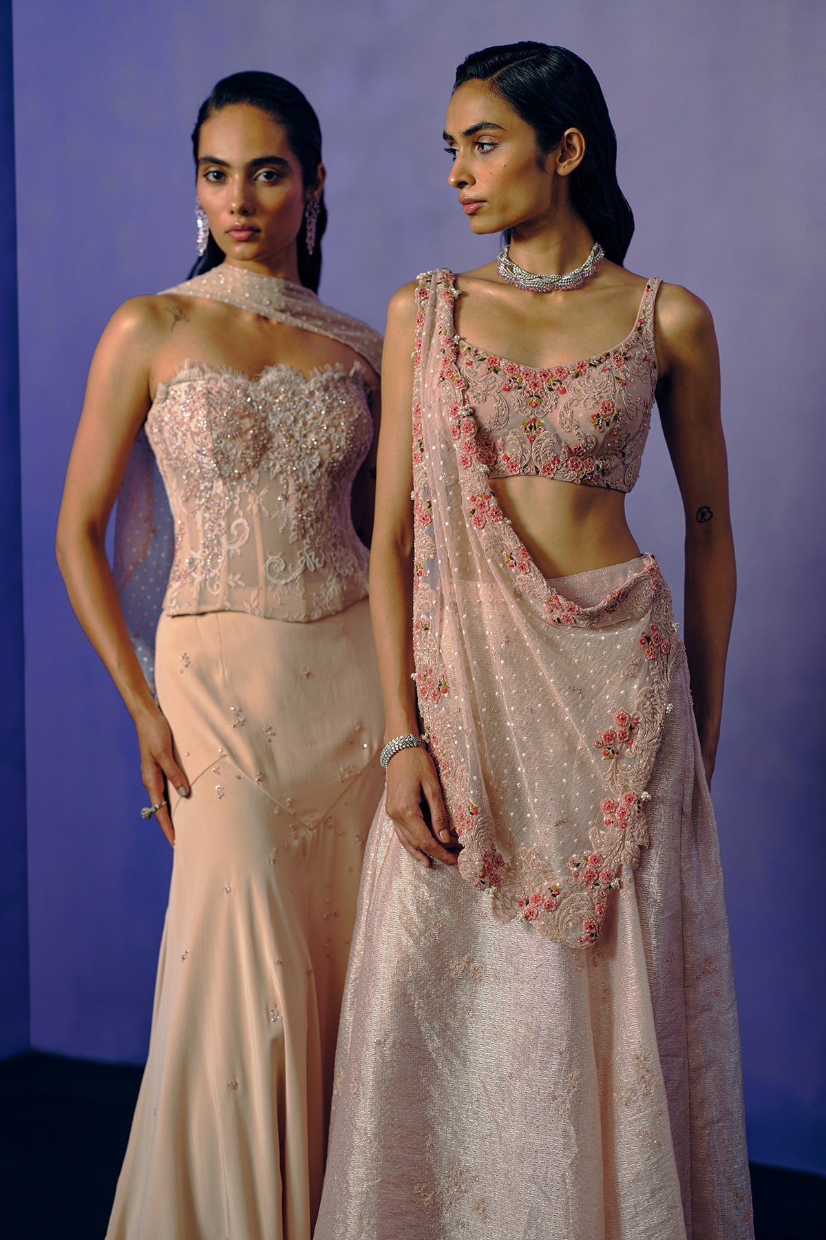 Blush Reverie Bridesmaid Lehenga