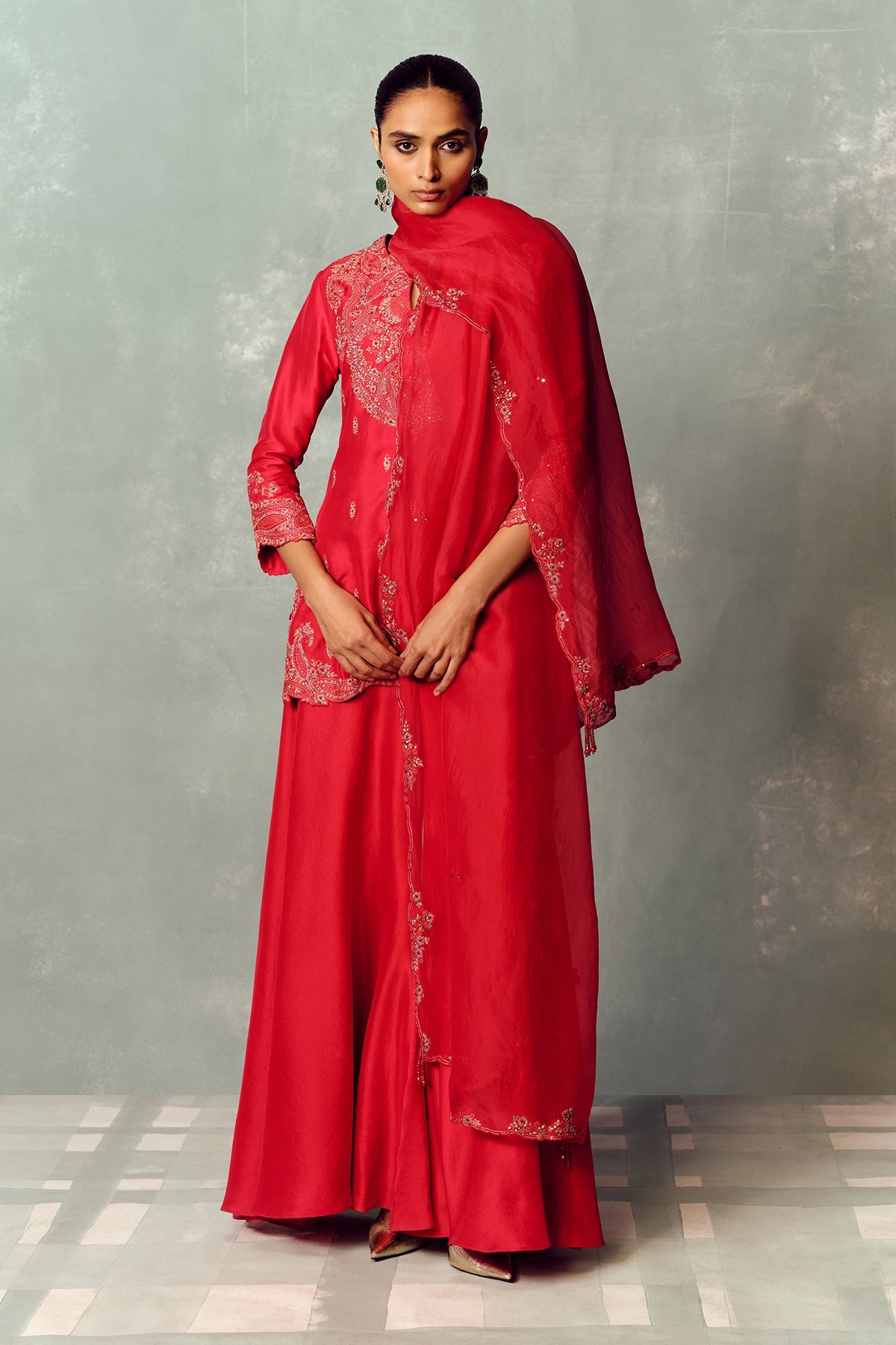 Rouge Dynasty Sharara Set