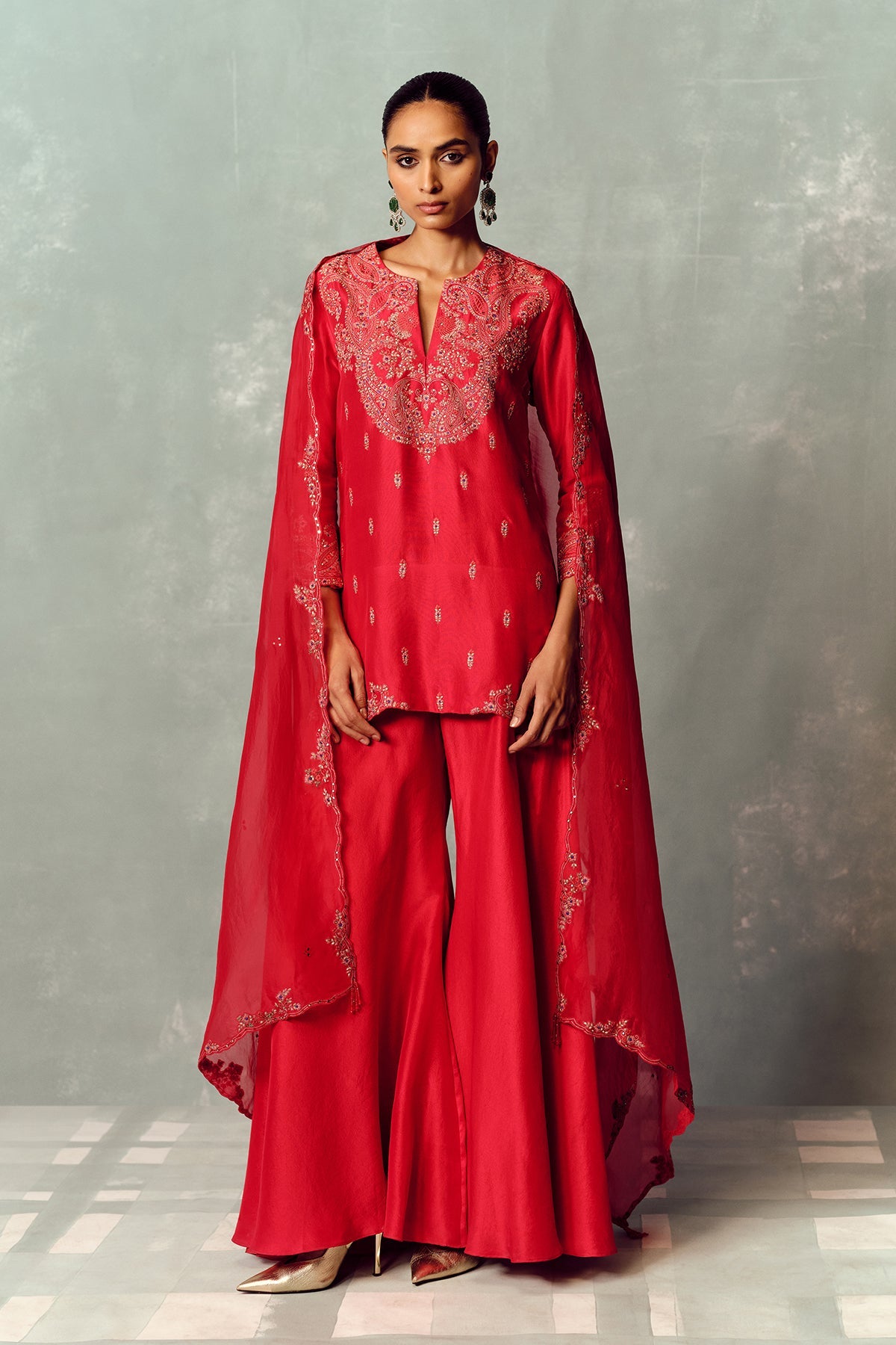 Rouge Dynasty Sharara Set