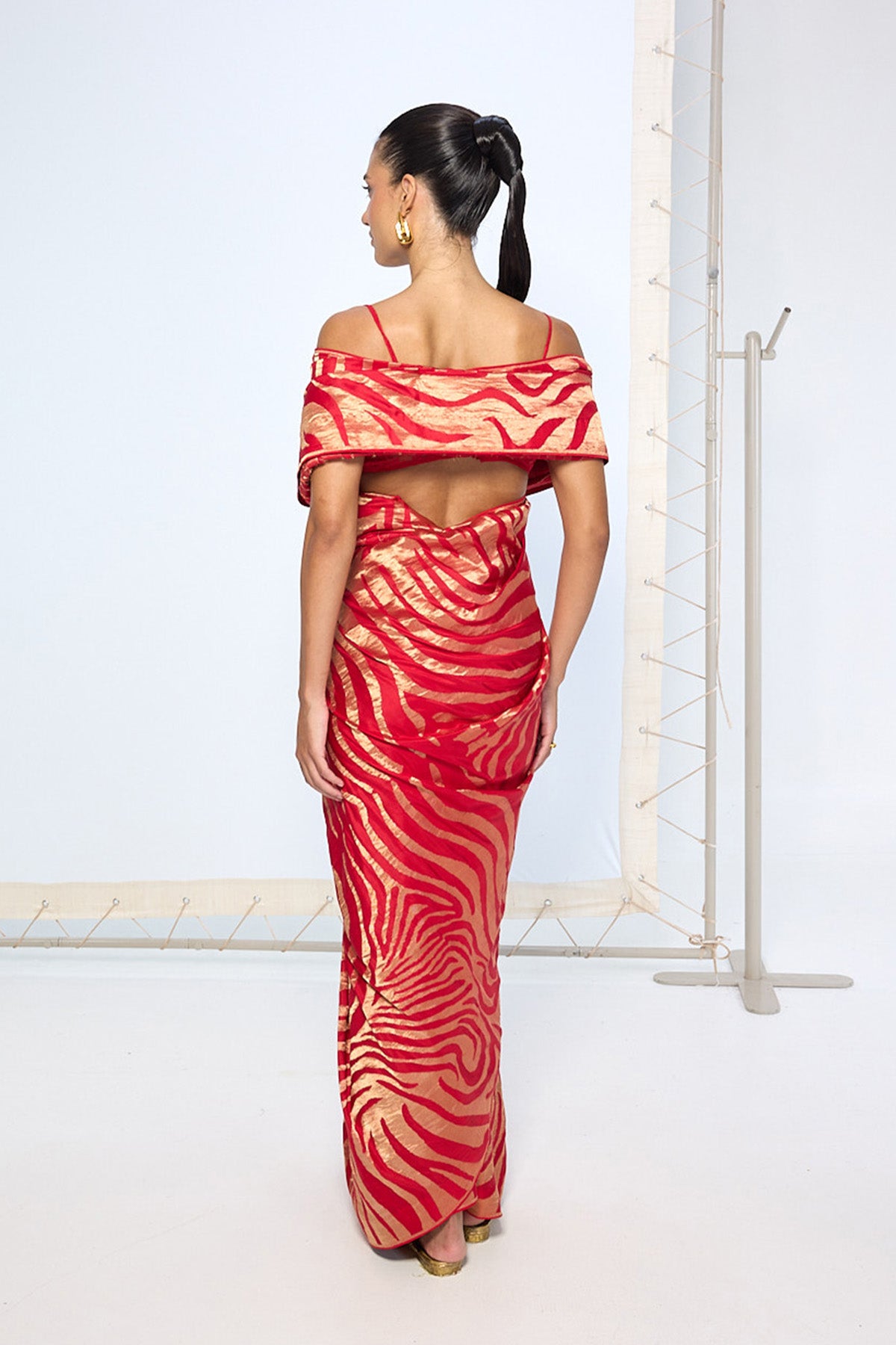 Handwoven Classic Red Silk Saree