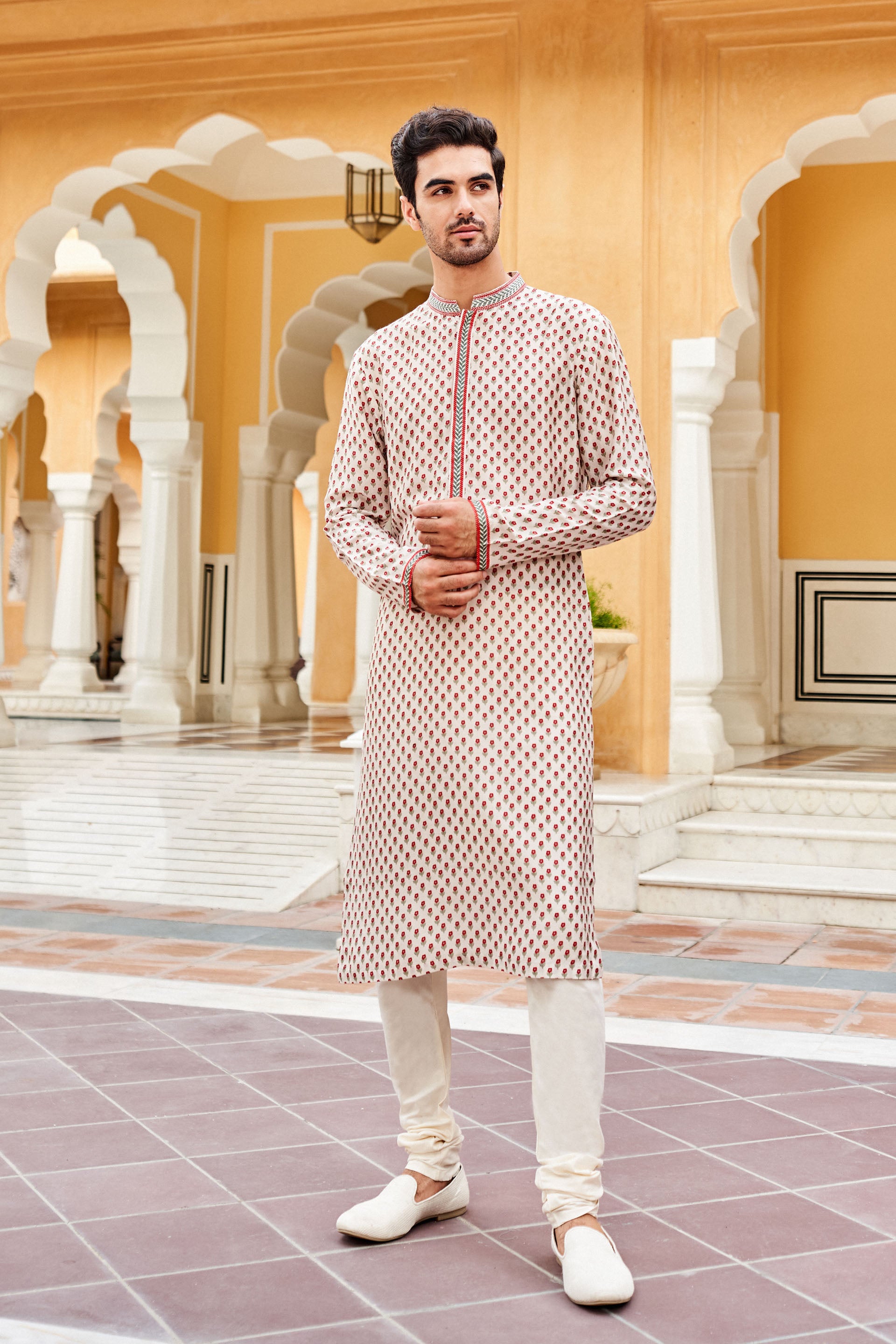 KANAV KURTA - IVORY