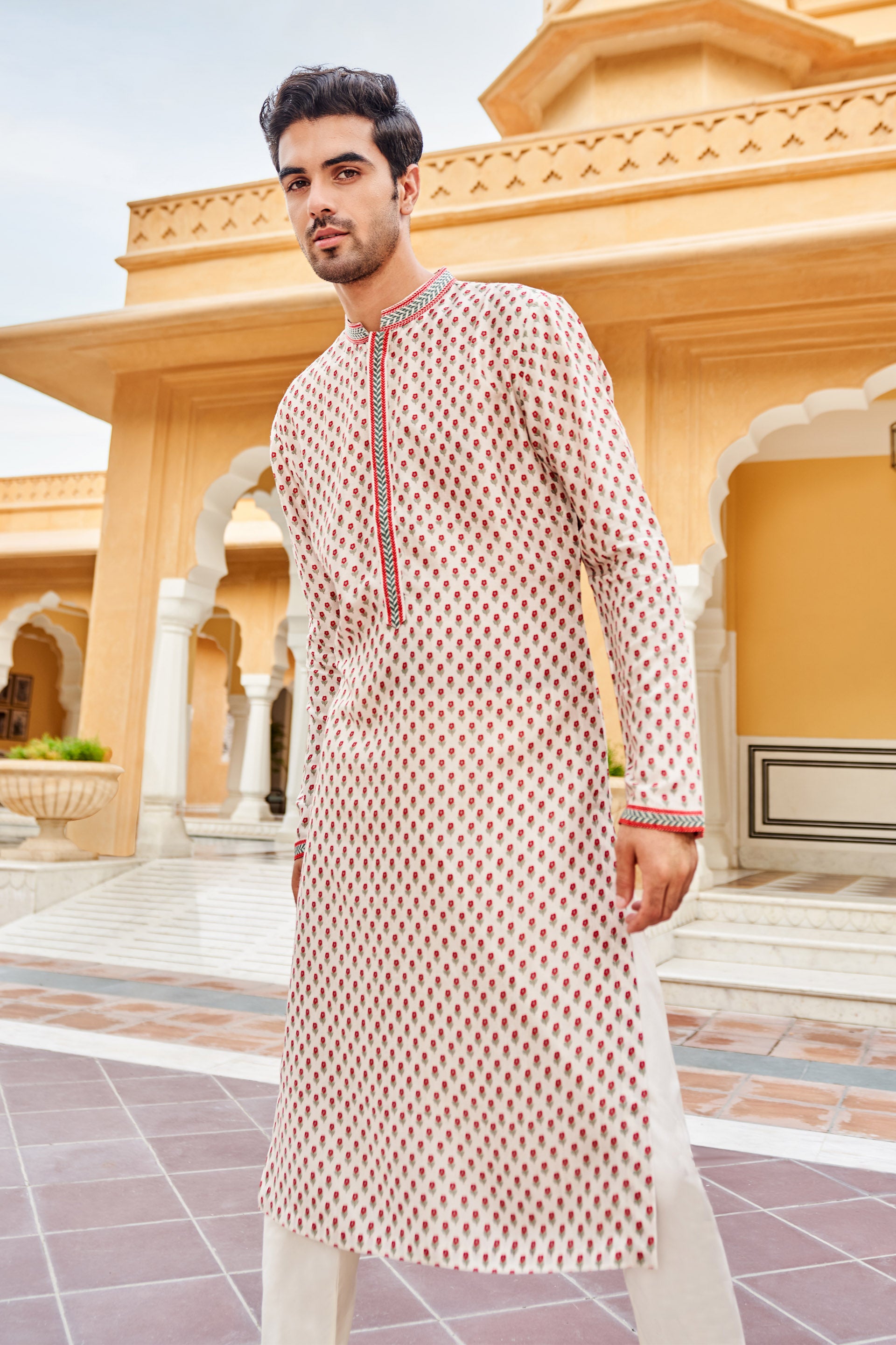 KANAV KURTA - IVORY