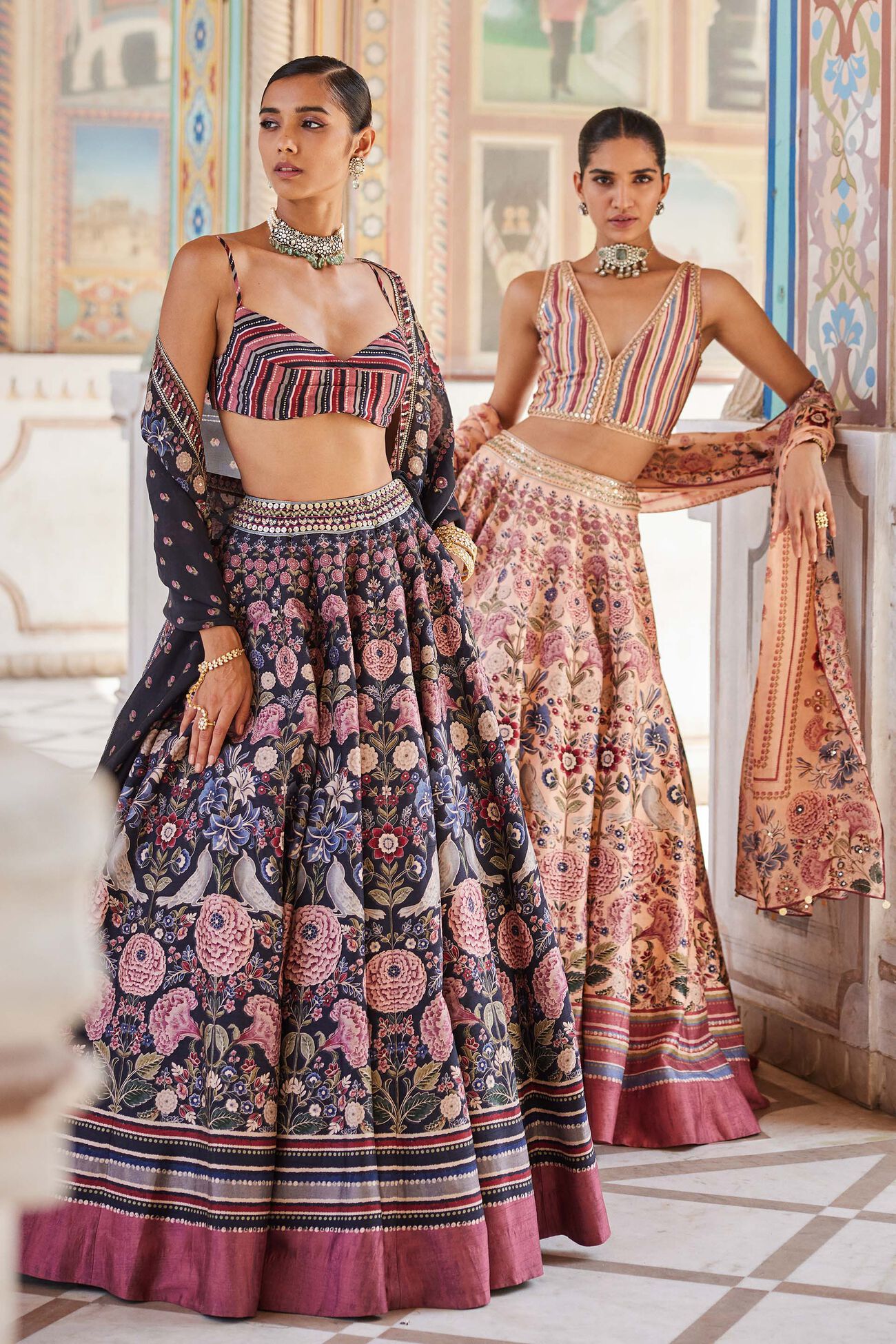 SHIMAZ LEHENGA - BLACK
