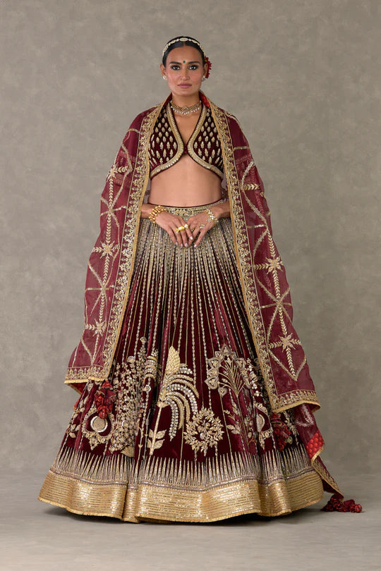 Wine Dil-Chidiya Lehenga