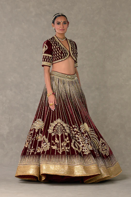 Wine Dil-Chidiya Lehenga