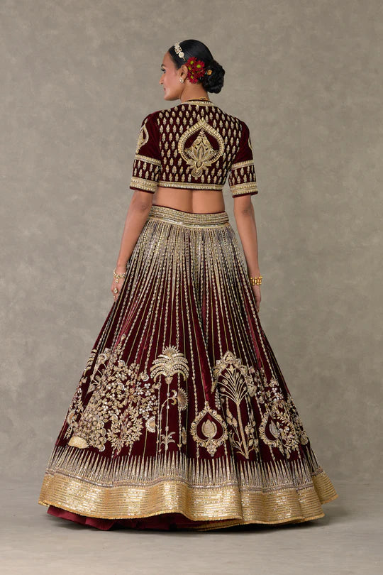 Wine Dil-Chidiya Lehenga