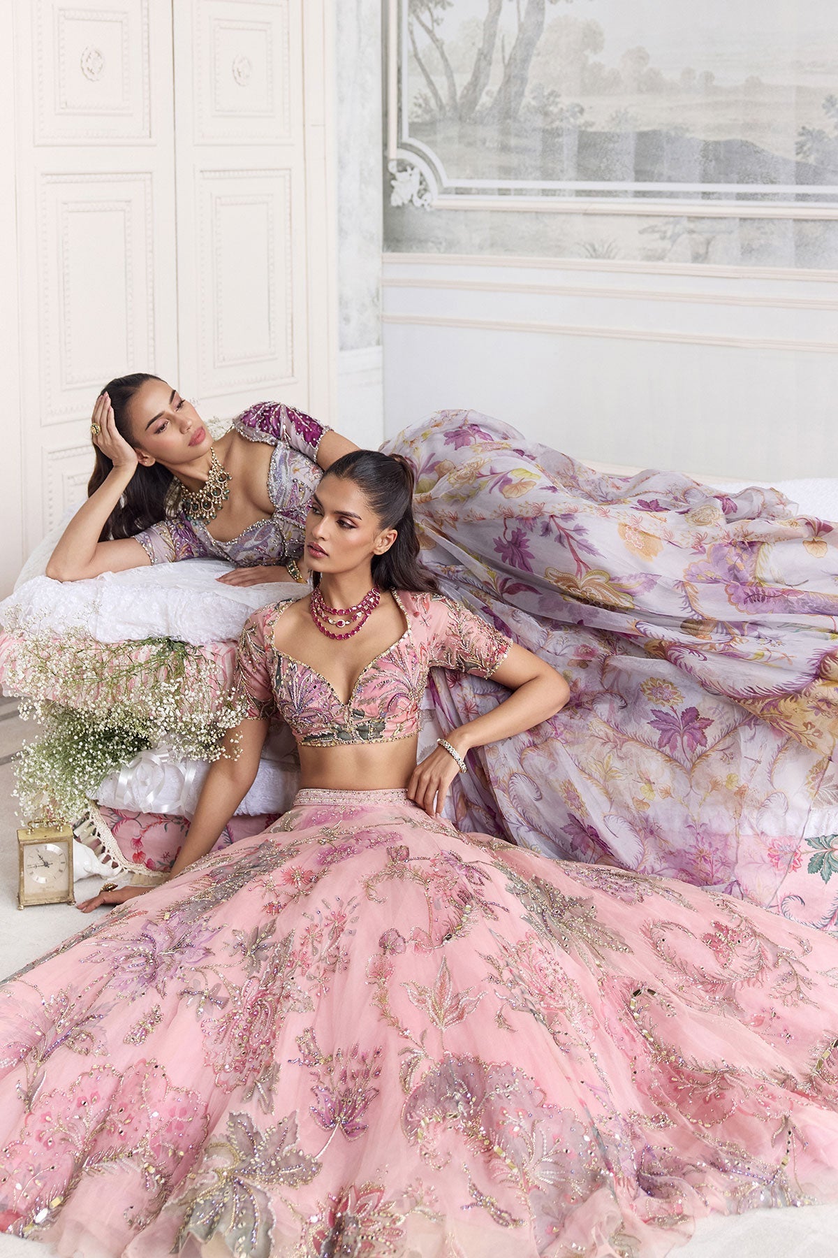 SARA BRIDAL TWO DUPATTA