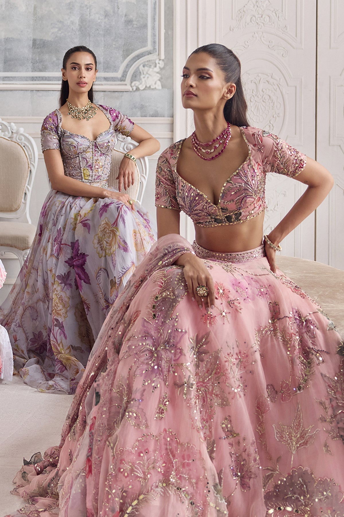 SARA BRIDAL TWO DUPATTA