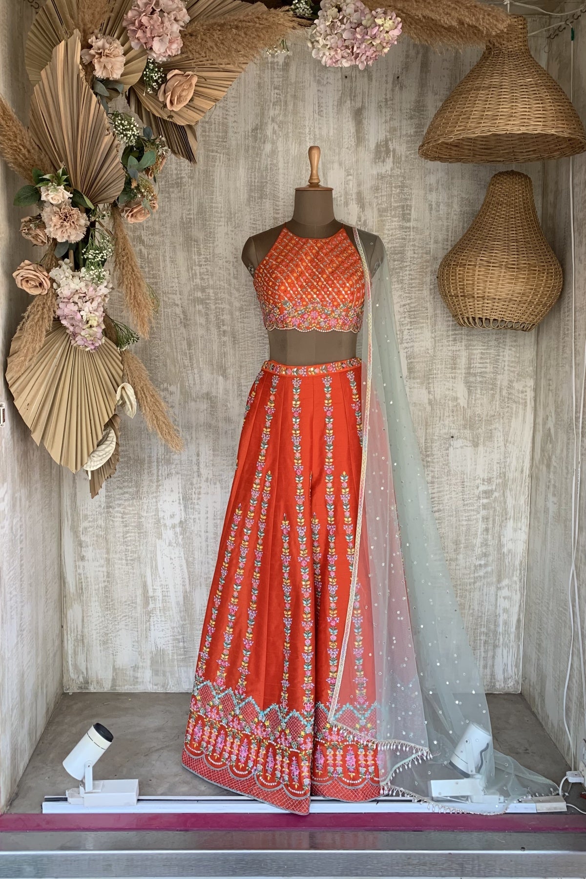 Orange Blossom Palazzo - Ready to ship
