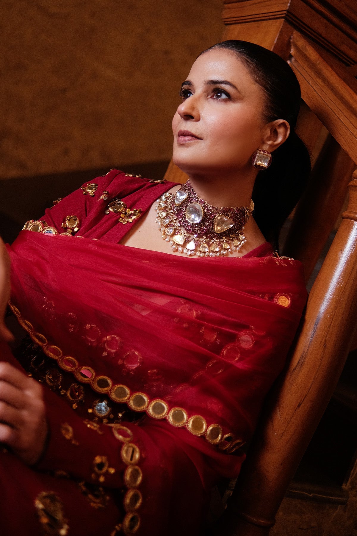 Divya Kapoor Gurwara in Inara Anarkali