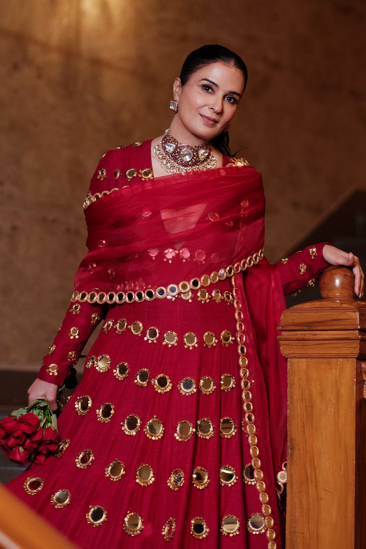 Divya Kapoor Gurwara in Inara Anarkali
