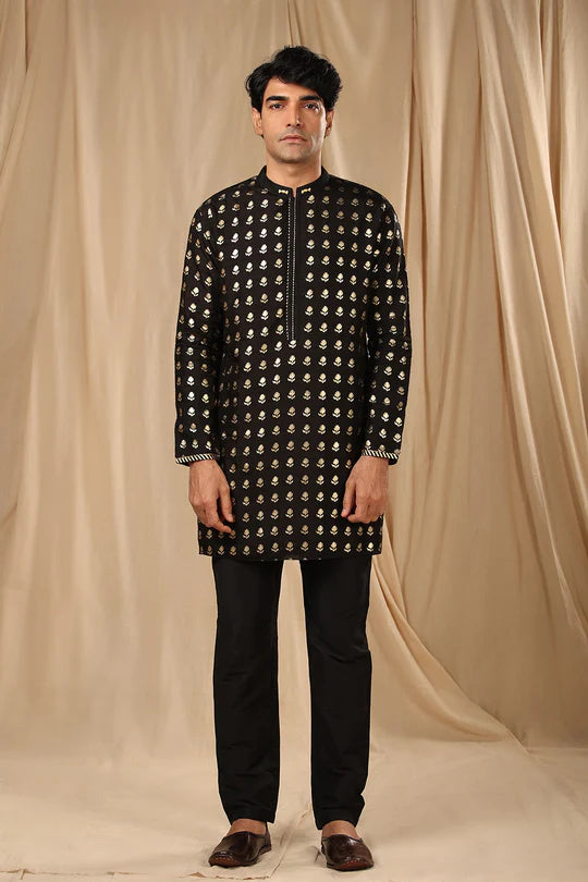 Black Wallflower Kurta With Pants