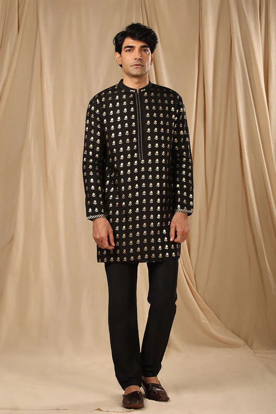 Black Wallflower Kurta With Pants
